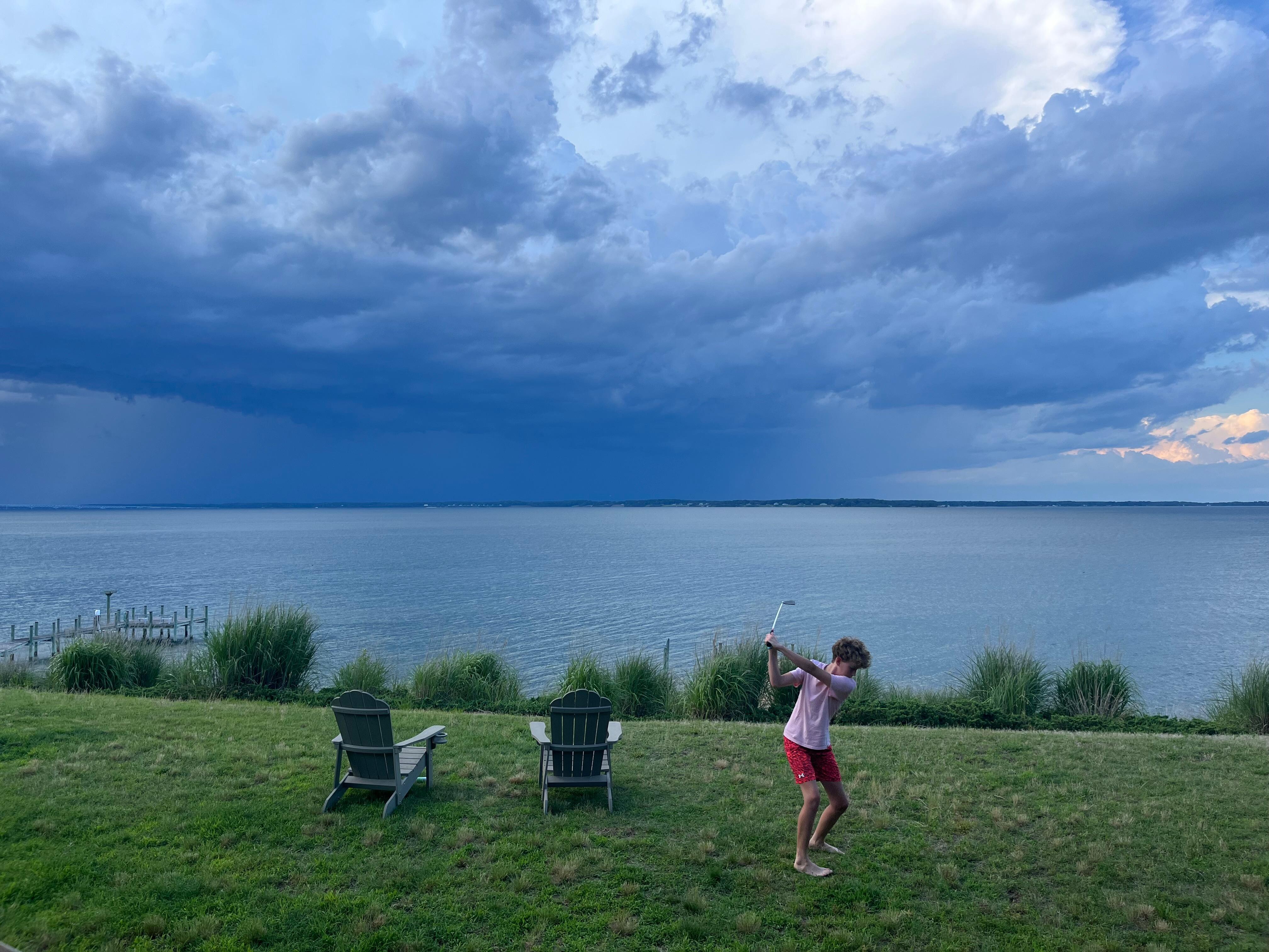 Storm rolling in 
