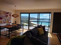 Dining room with views.