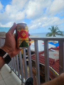 Beer from the 711 across the street.