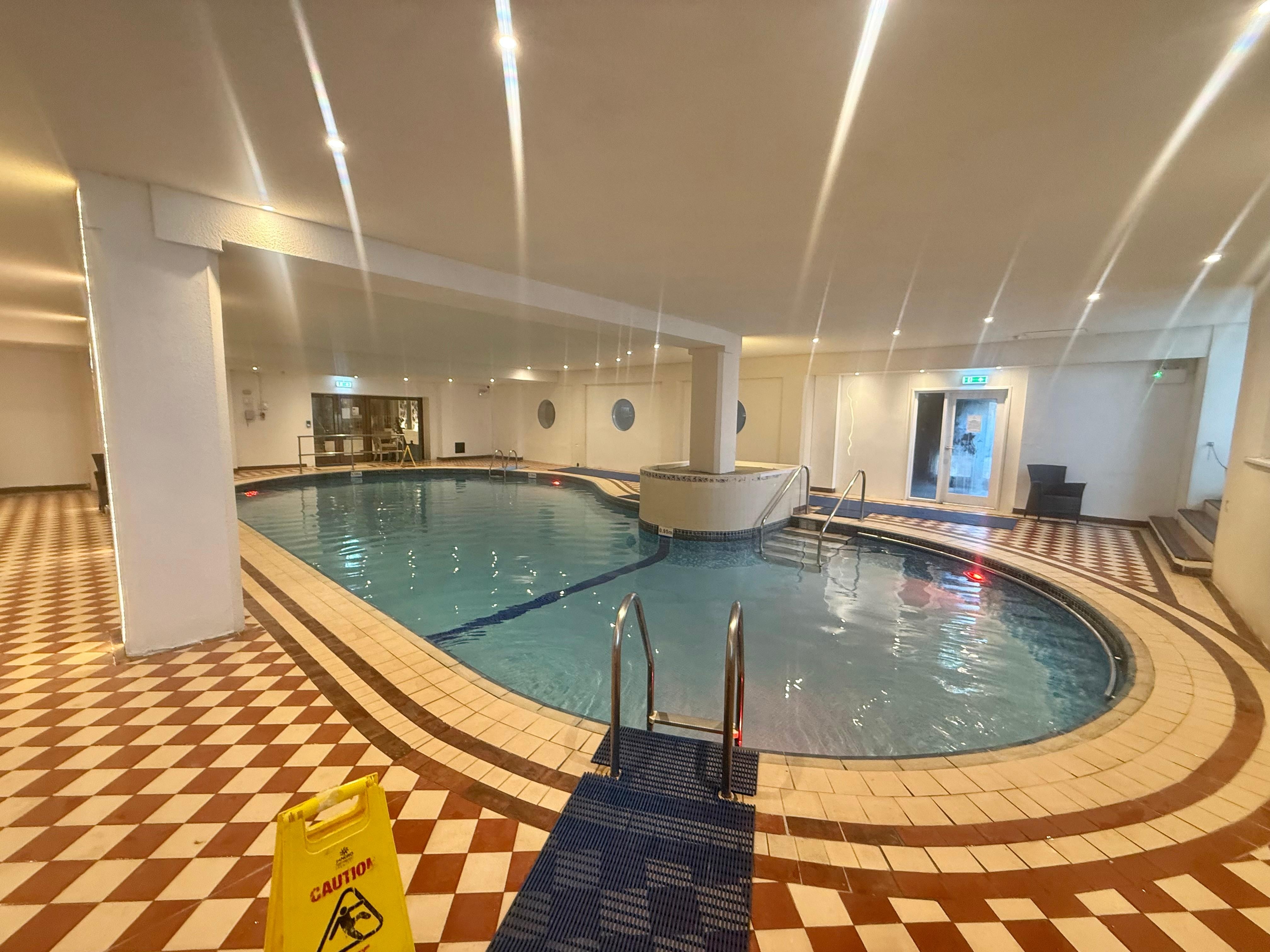 Refurbished indoor pool