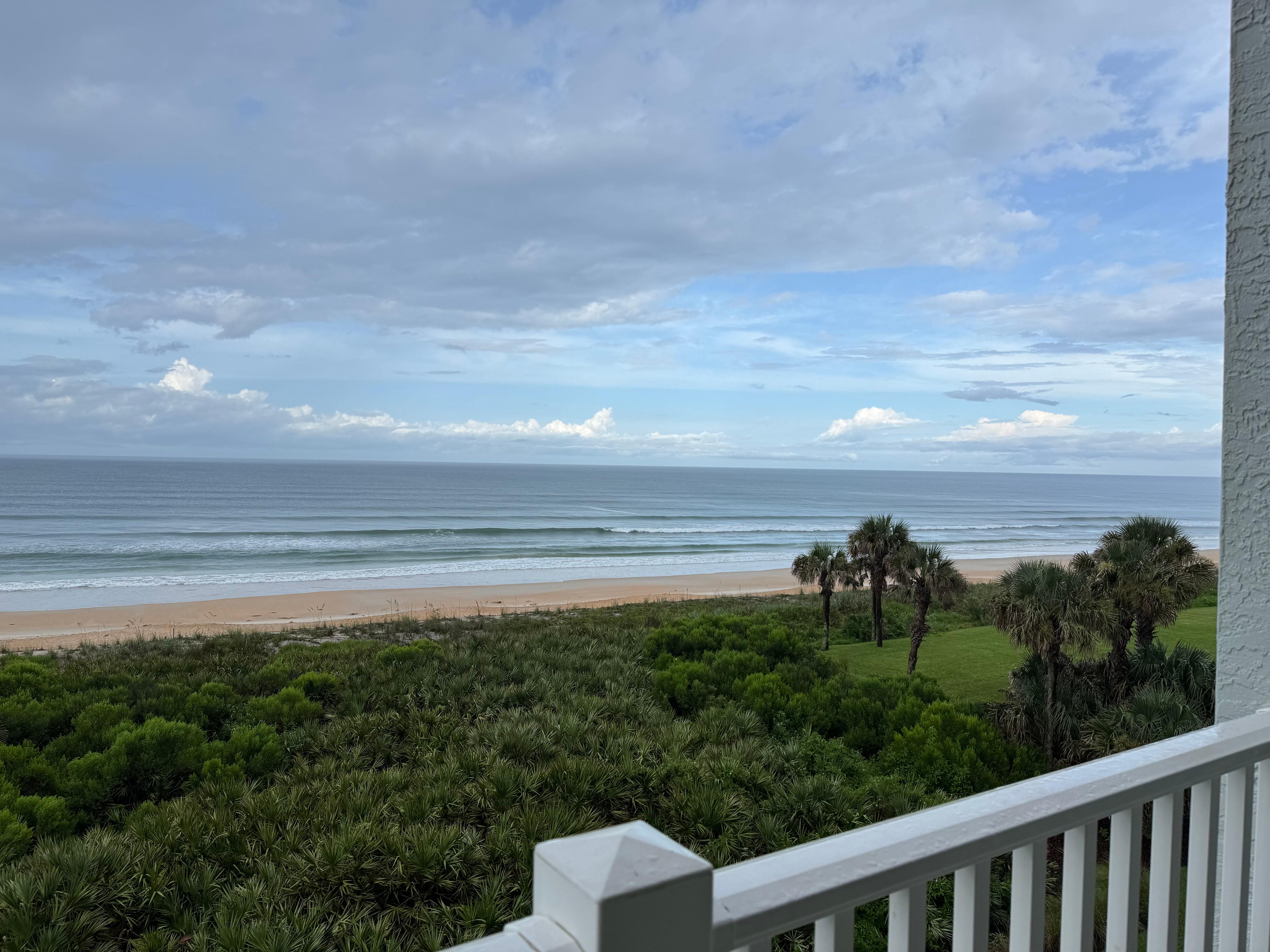 From balcony