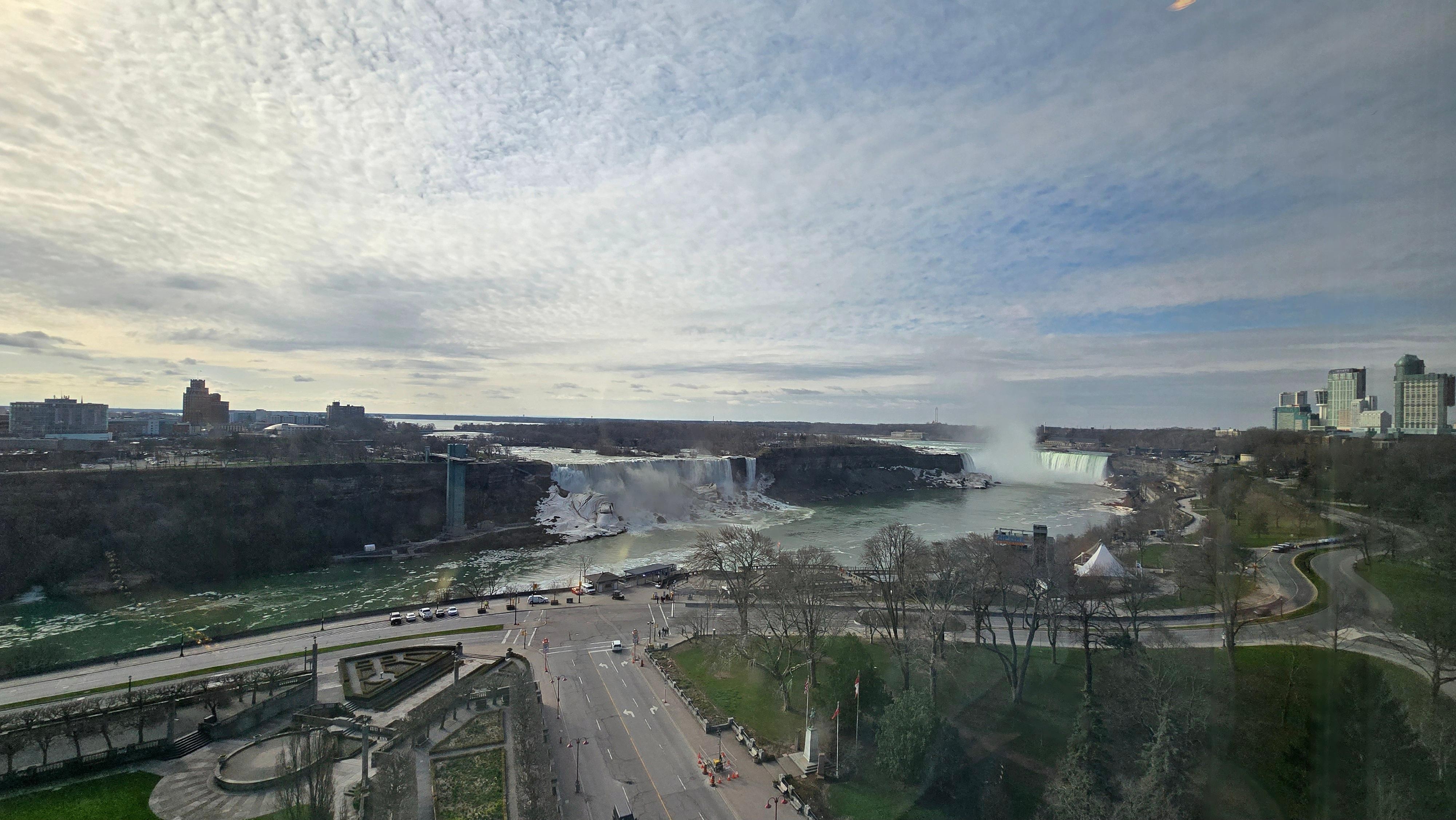 View from grand buffet..