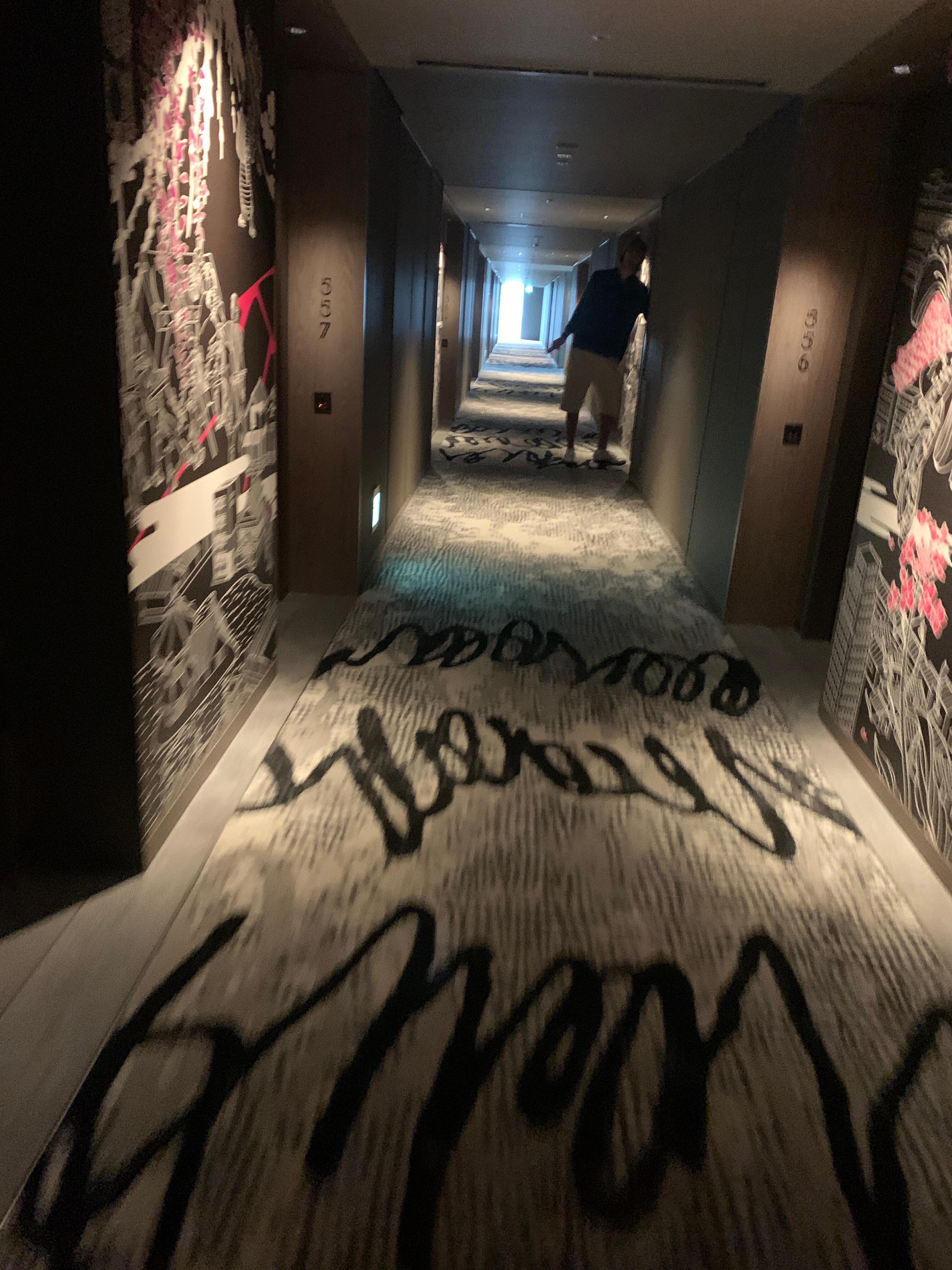 Room corridors beautifully modern