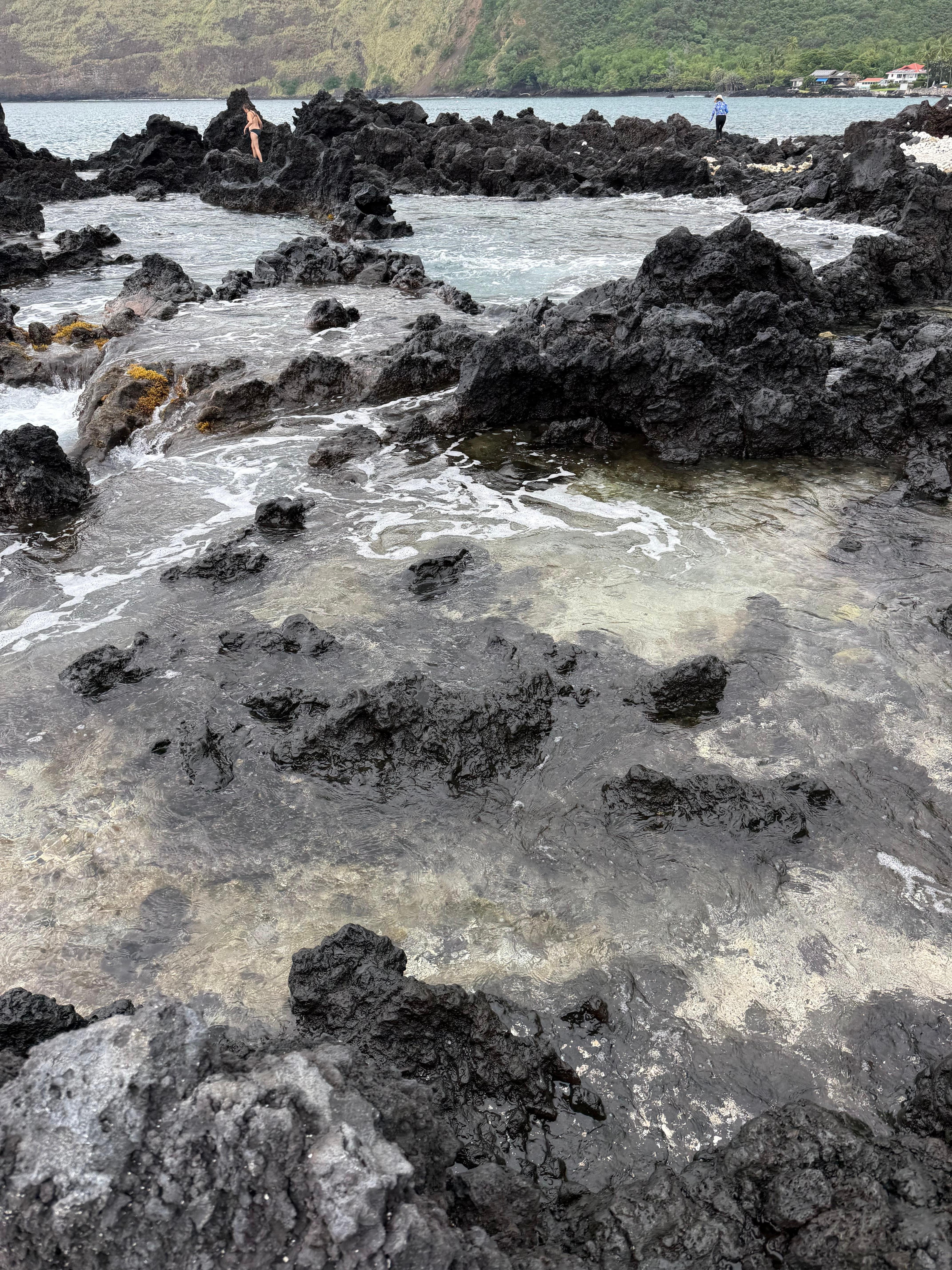 Secret beach. There’s a lot of them. Don’t use sunscreen and other harsh chemicals. If you can’t be in the sun, wait until the sun starts to go down, the beach will be there!