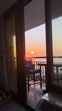 View while laying in bed