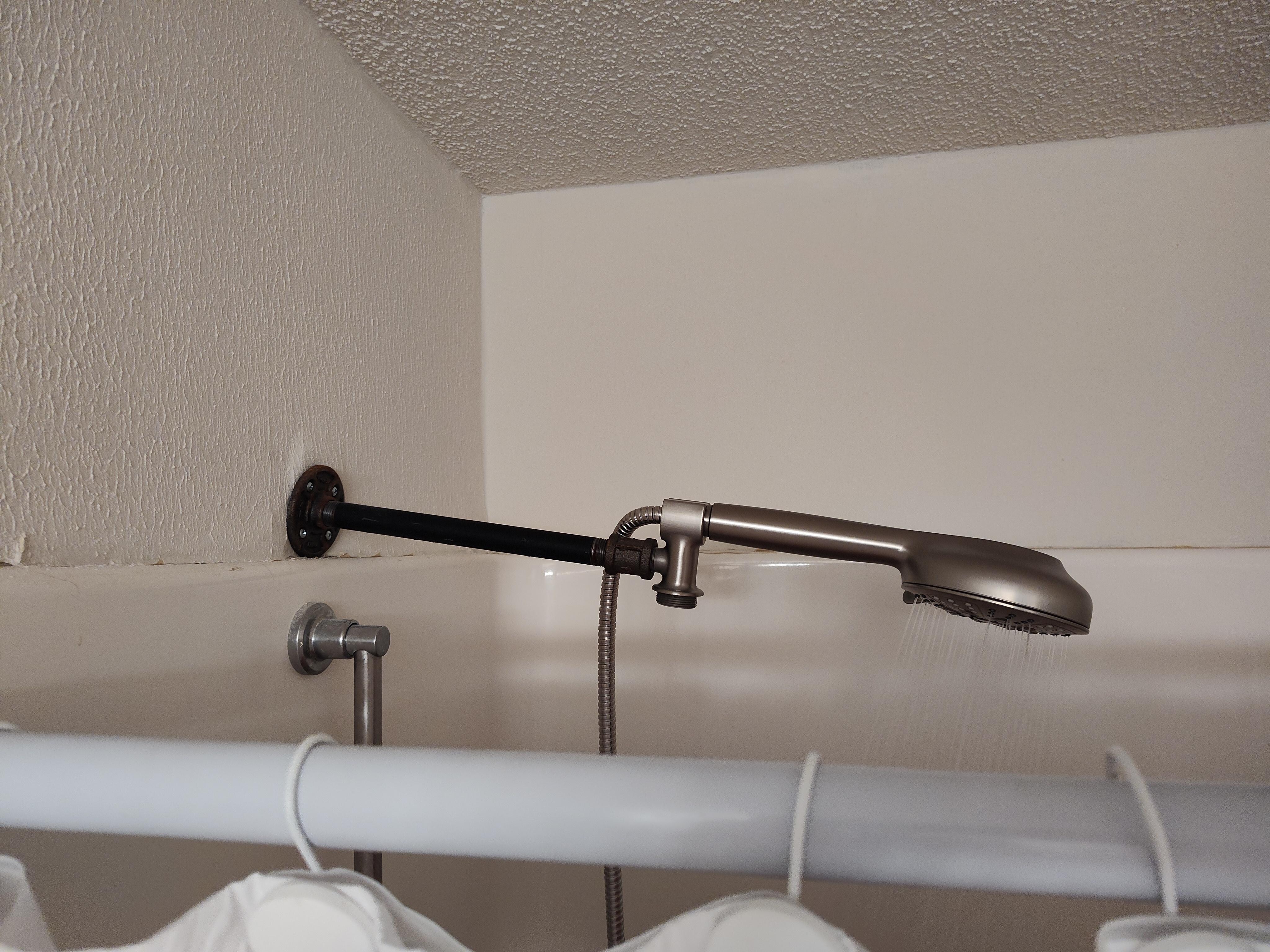 Master shower