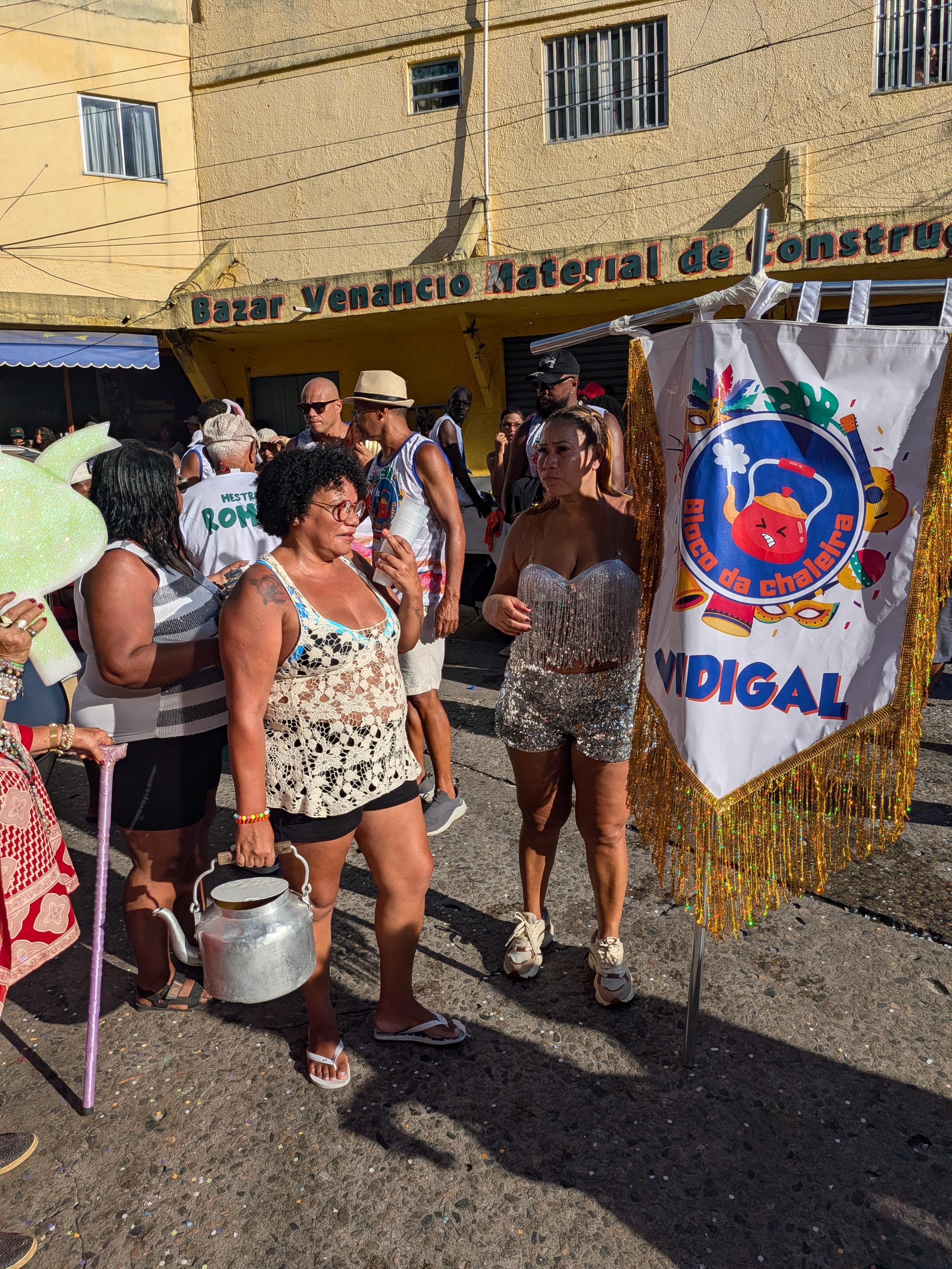 The bloco was amazing! I love this community 