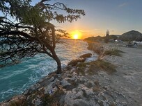 Sunset at mangel halto