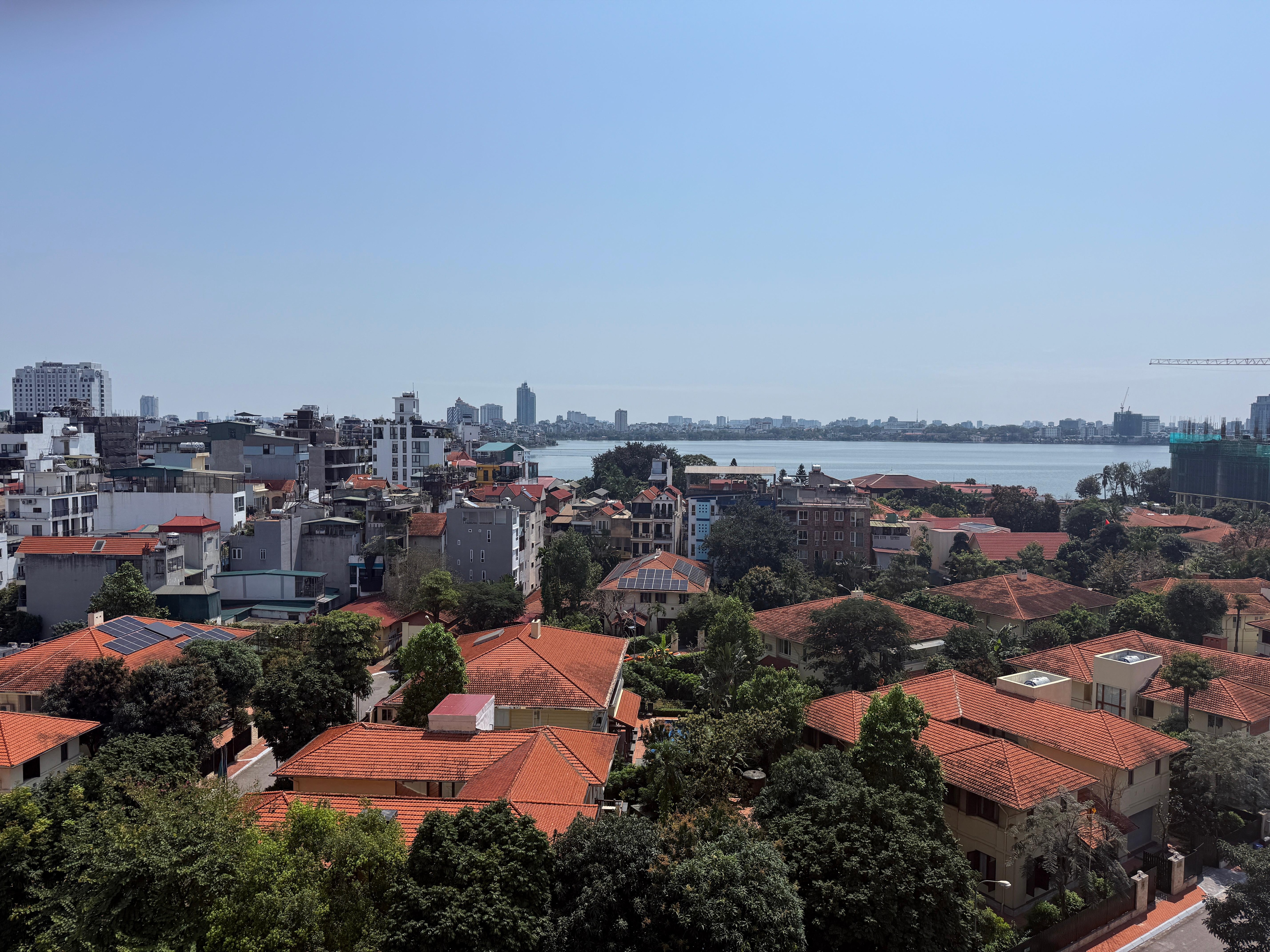 Lake view from our room