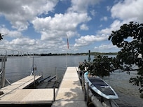 Nice dock to tie up boat and/or to just hang out