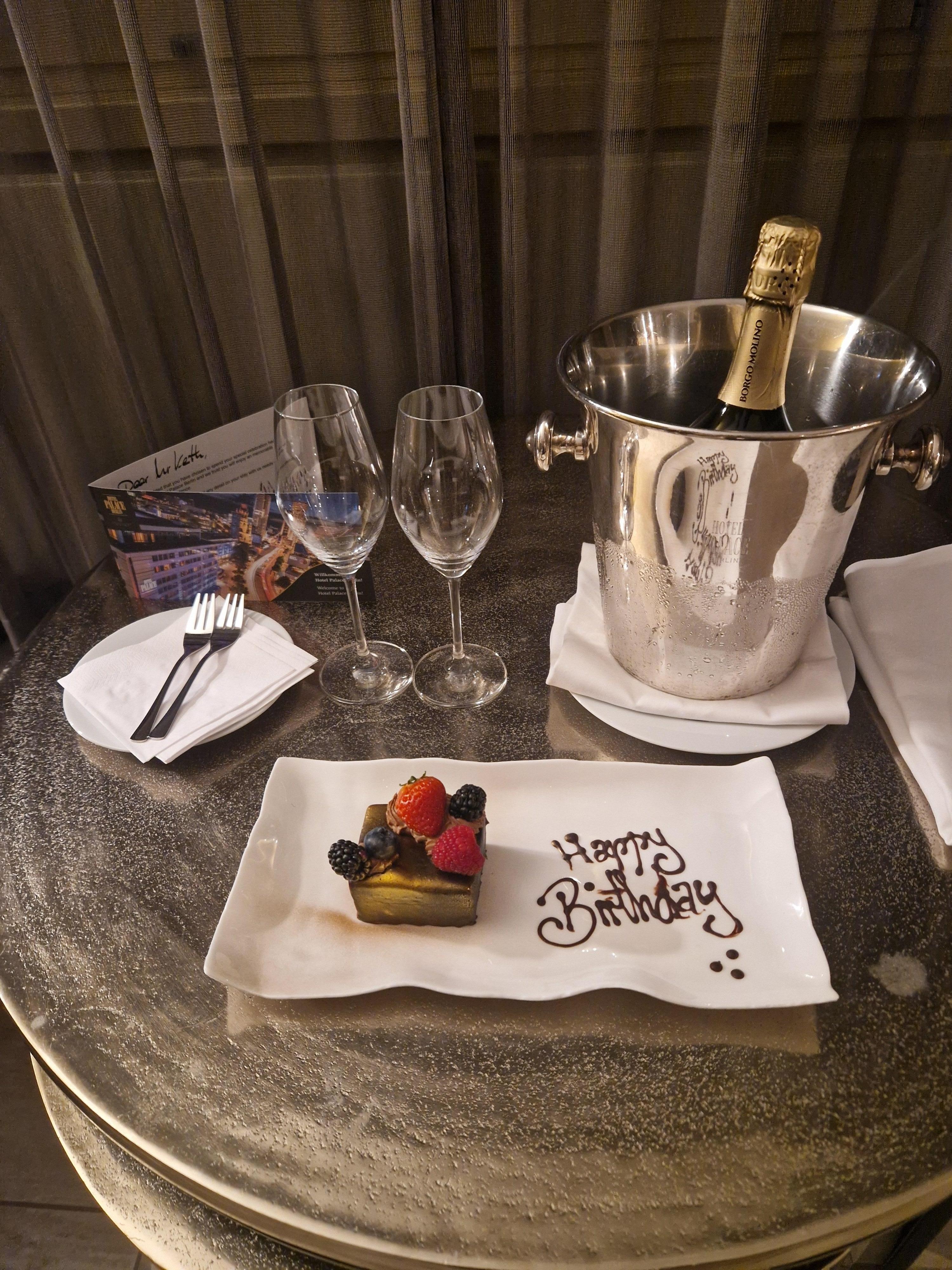 A lovely treat on arrival 