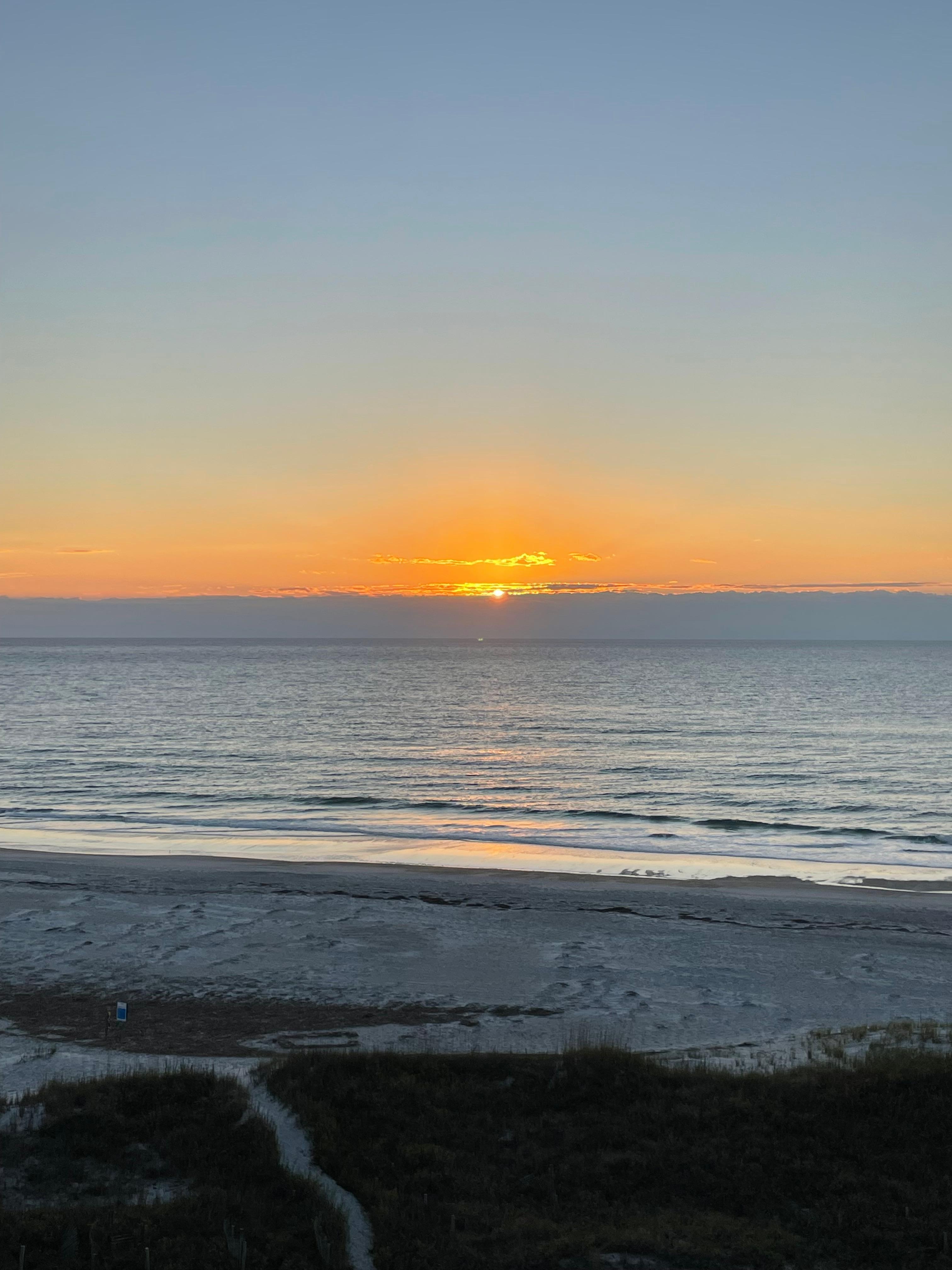 Woke up to this every morning. 