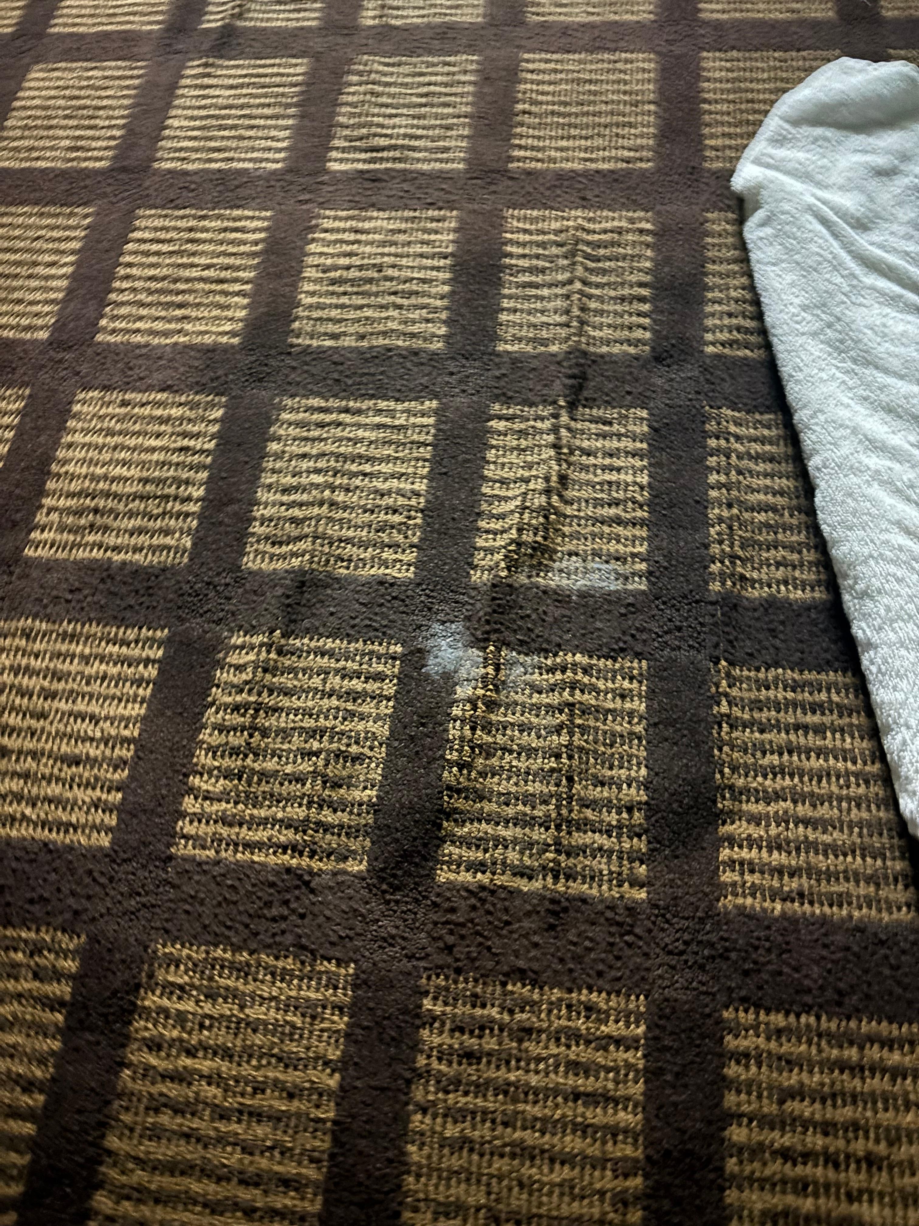 Stain on carpet