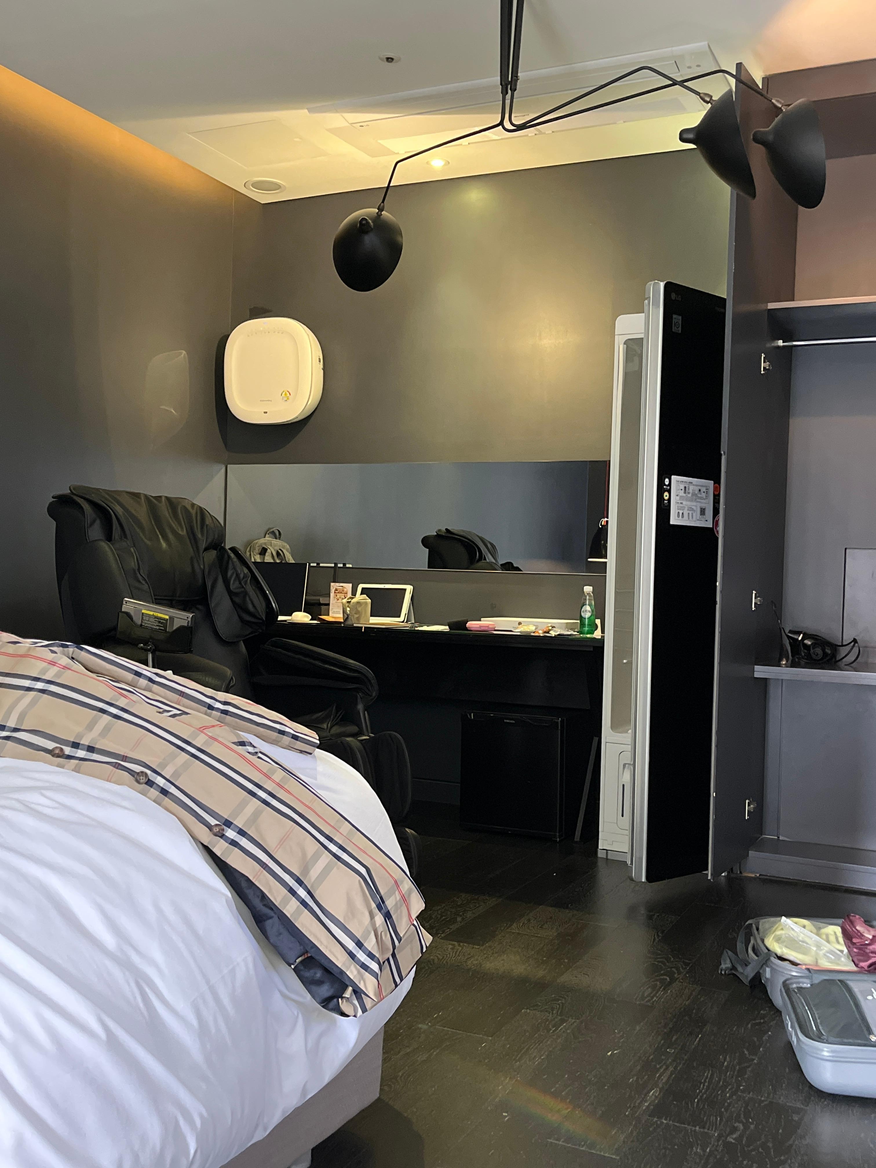 암마의자 , 넓은 실내, 에어드레서