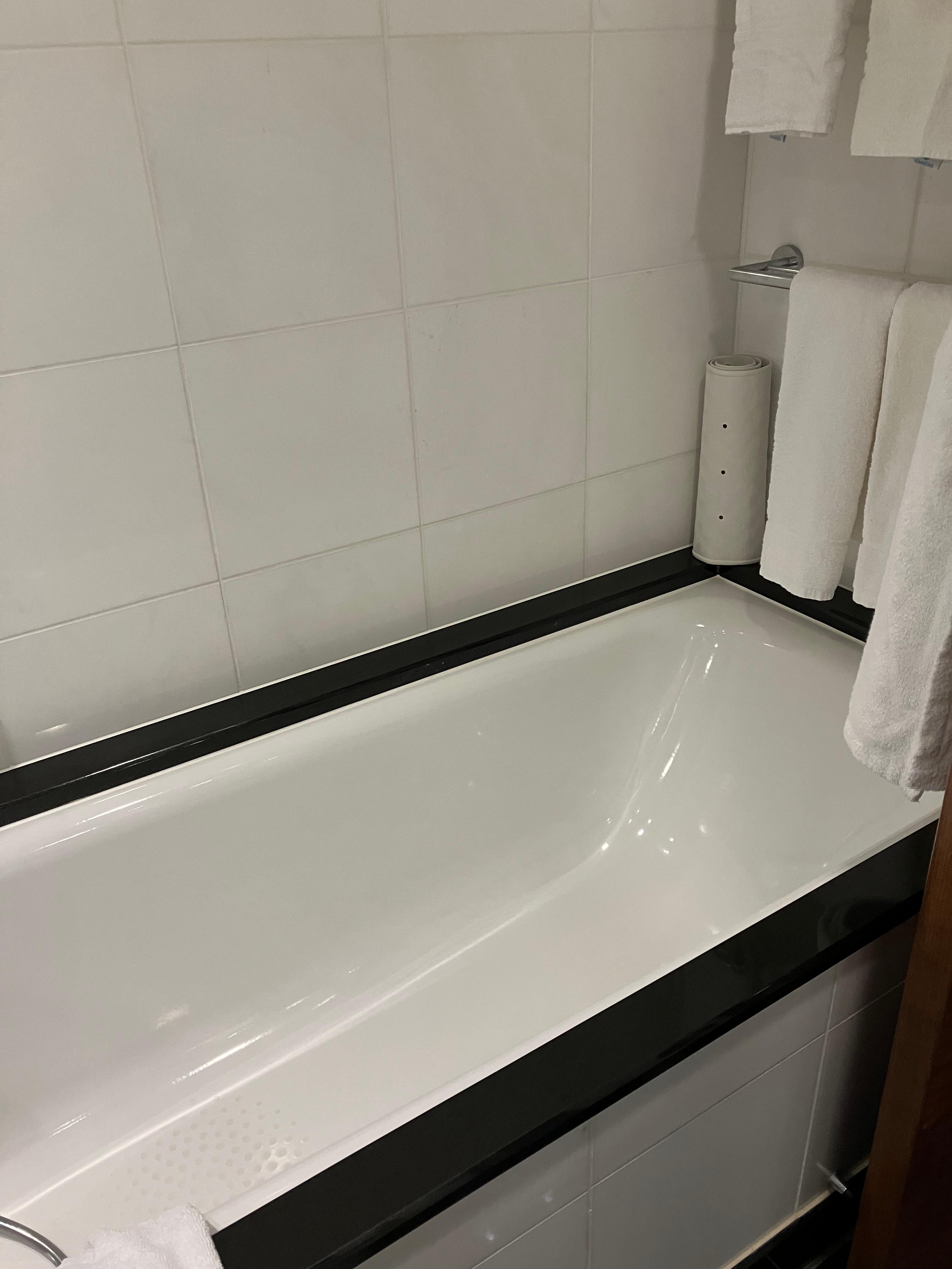 Bathroom with White Company products 