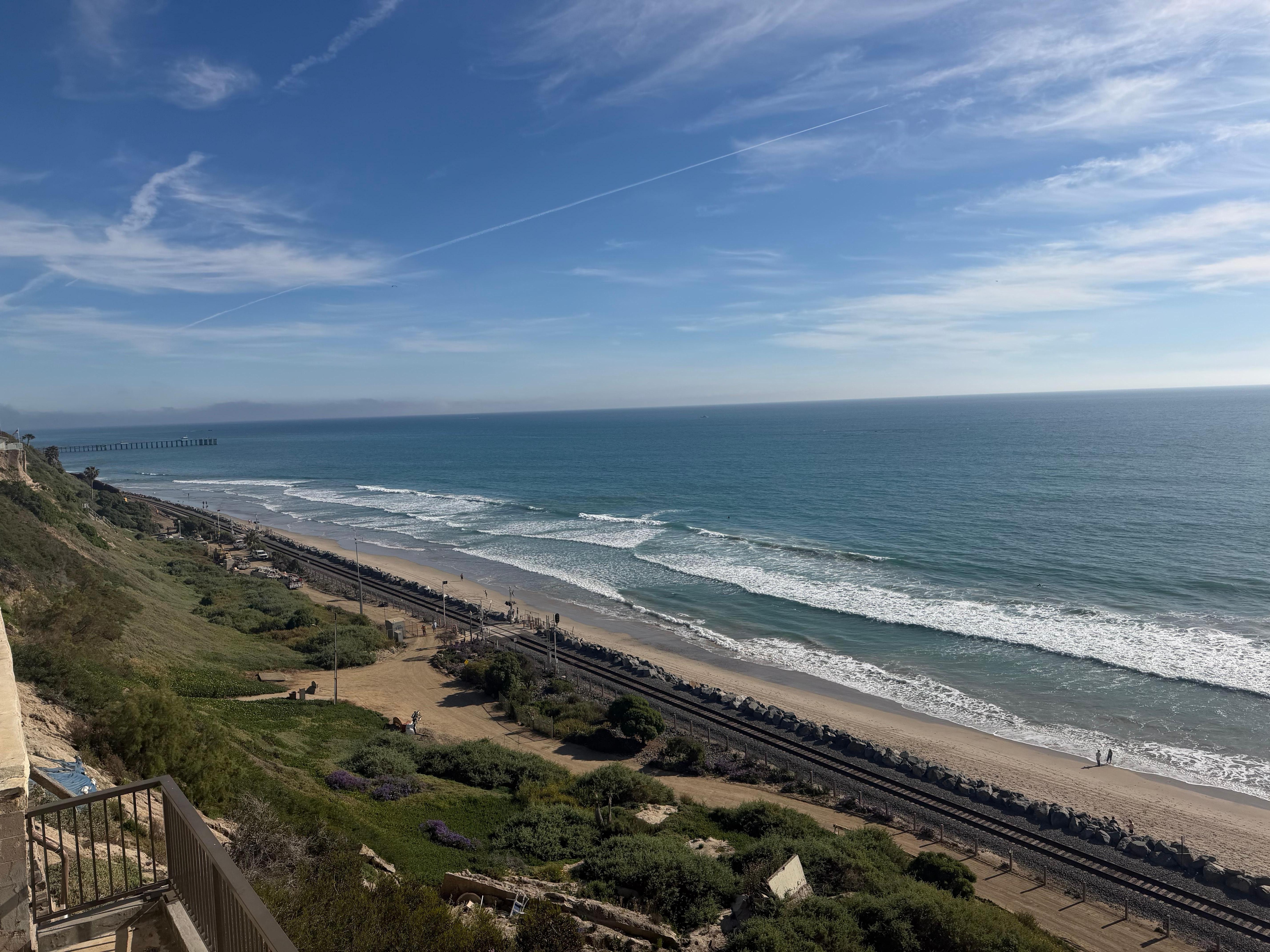 View from the balcony.