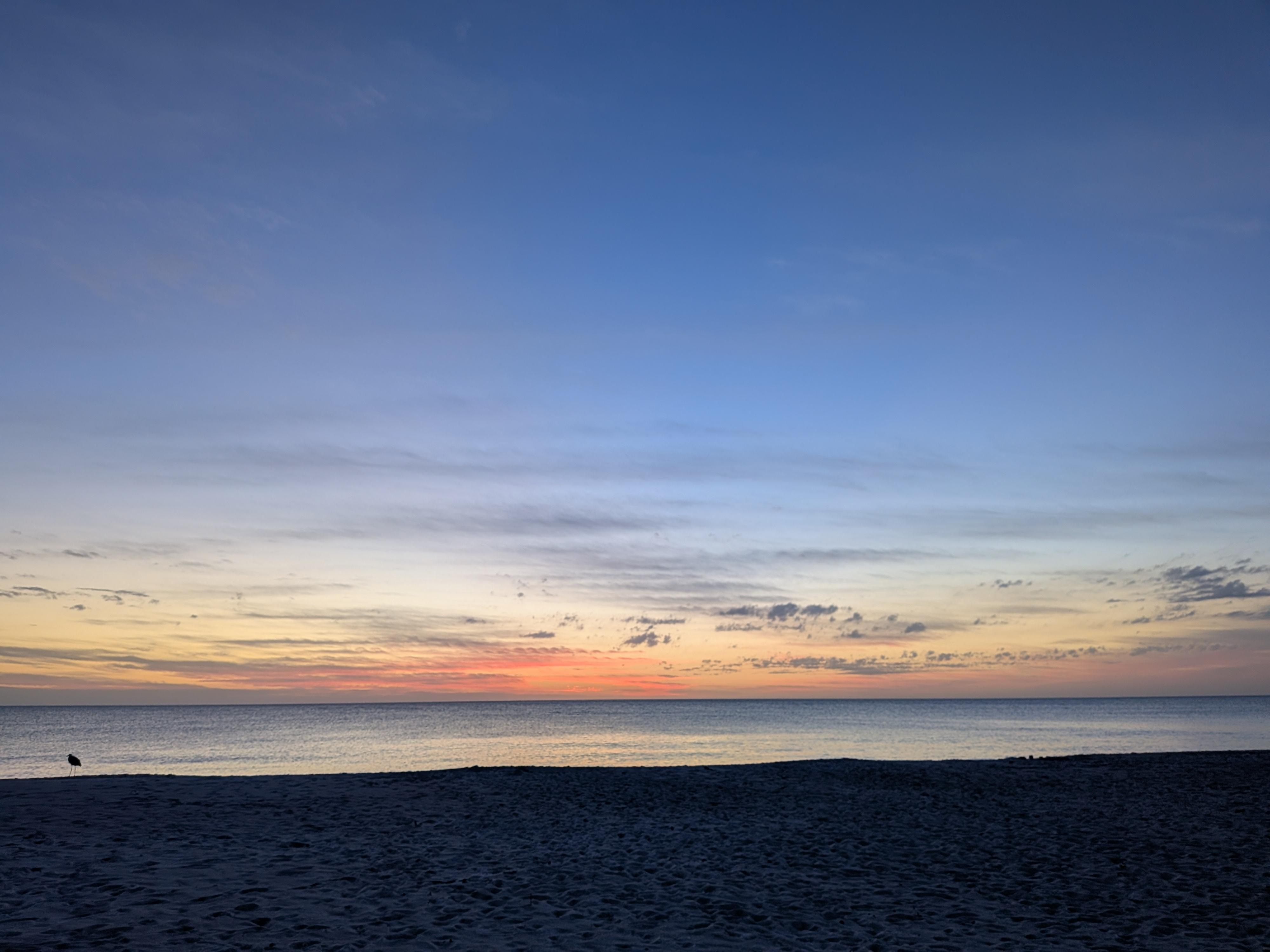 The beautiful sunsets, and the turquoise water makes this vacation stay feel more like the islands.