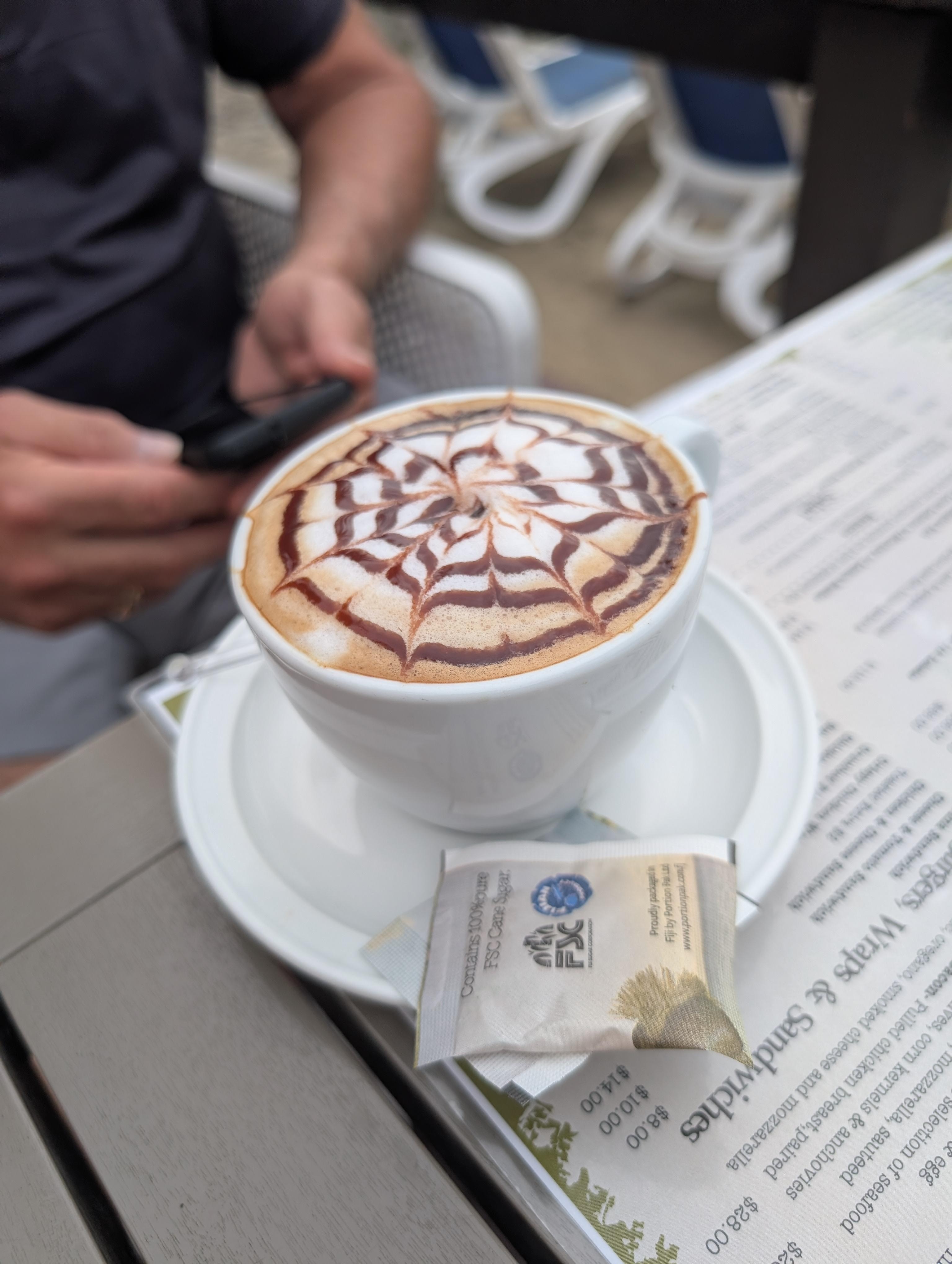 Delicious cappuccino 