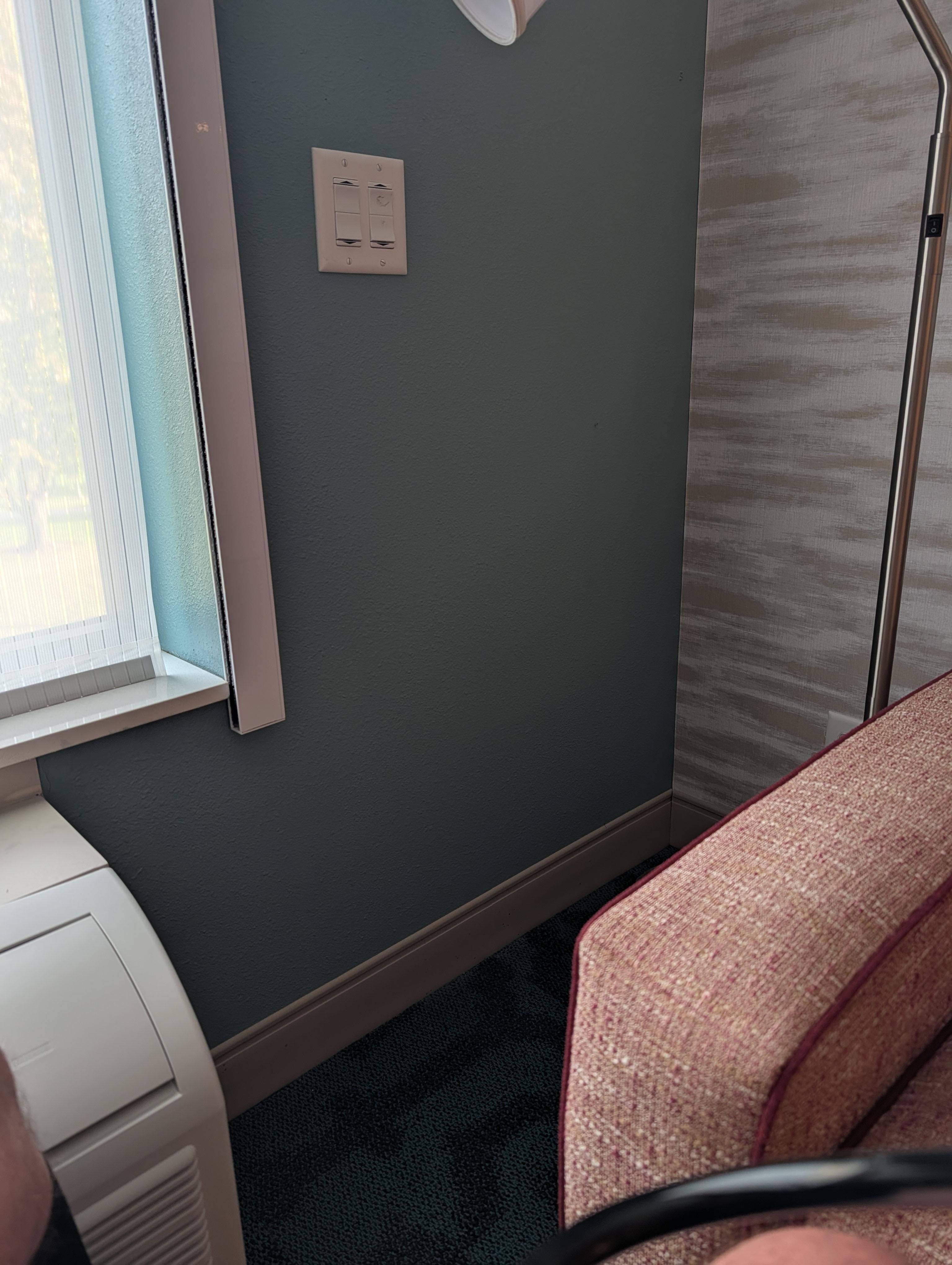 The controls I could barely reach