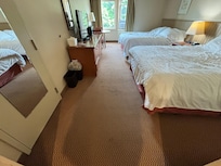 This is the day we left… the beds were set nicely when we arrived.