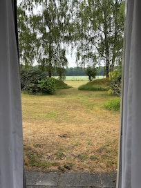 Tatt fra dør på rommet