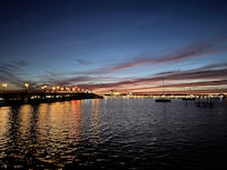Evening view from the deck
