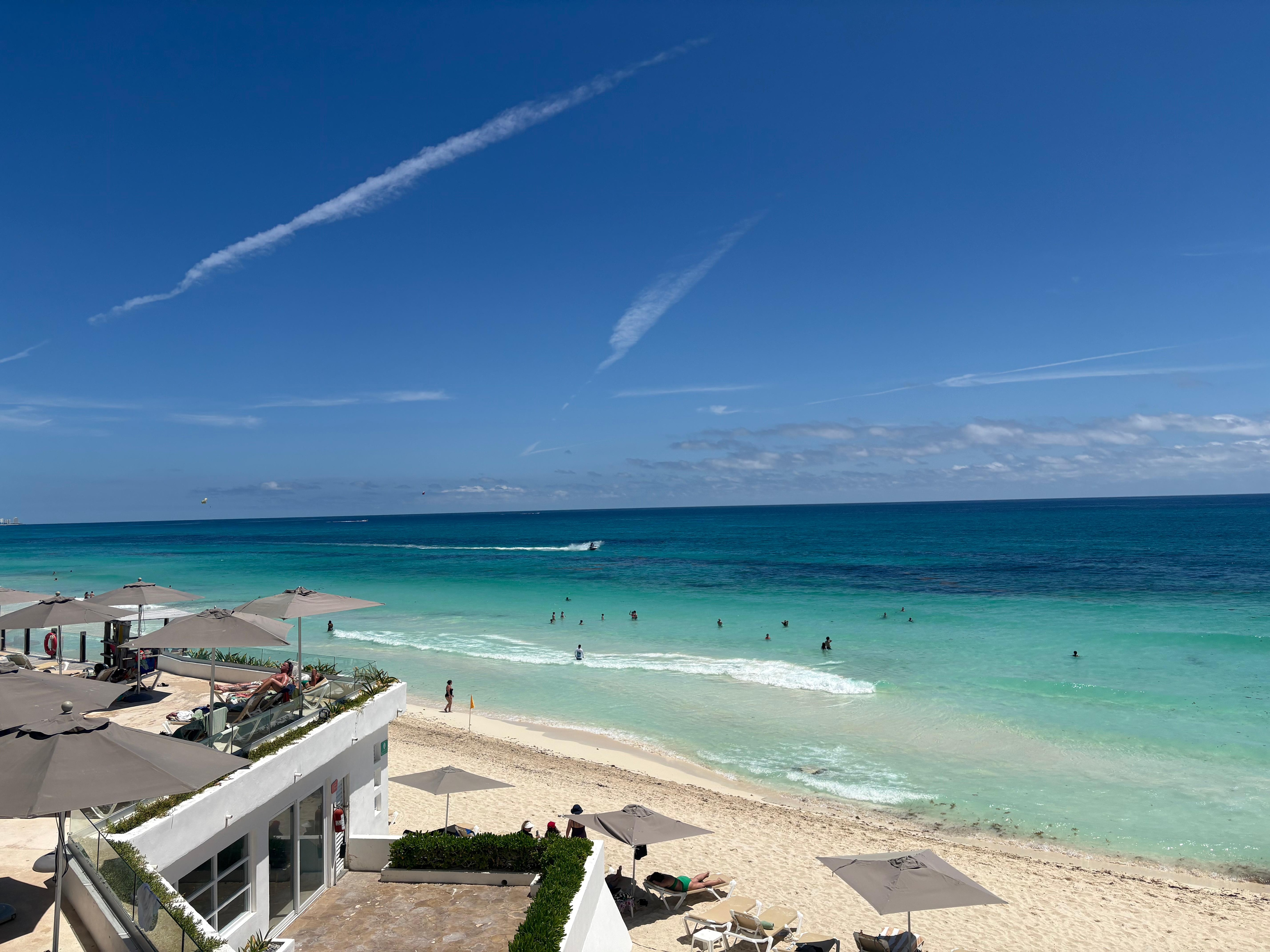 View from the buffet