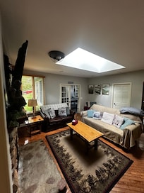 We loved the skylights!