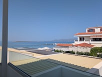View from the balcony, not from the room