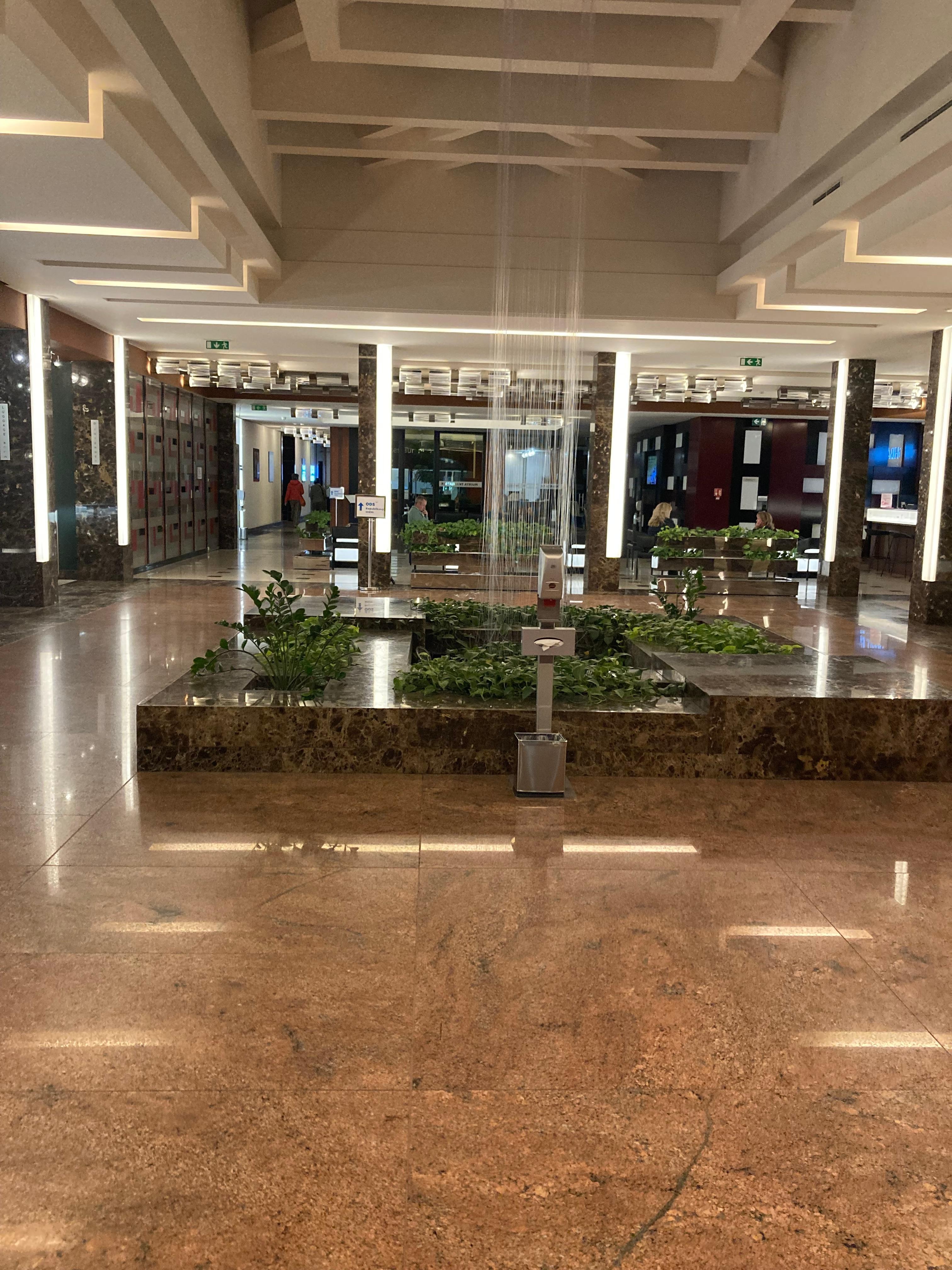 Hotel lobby 