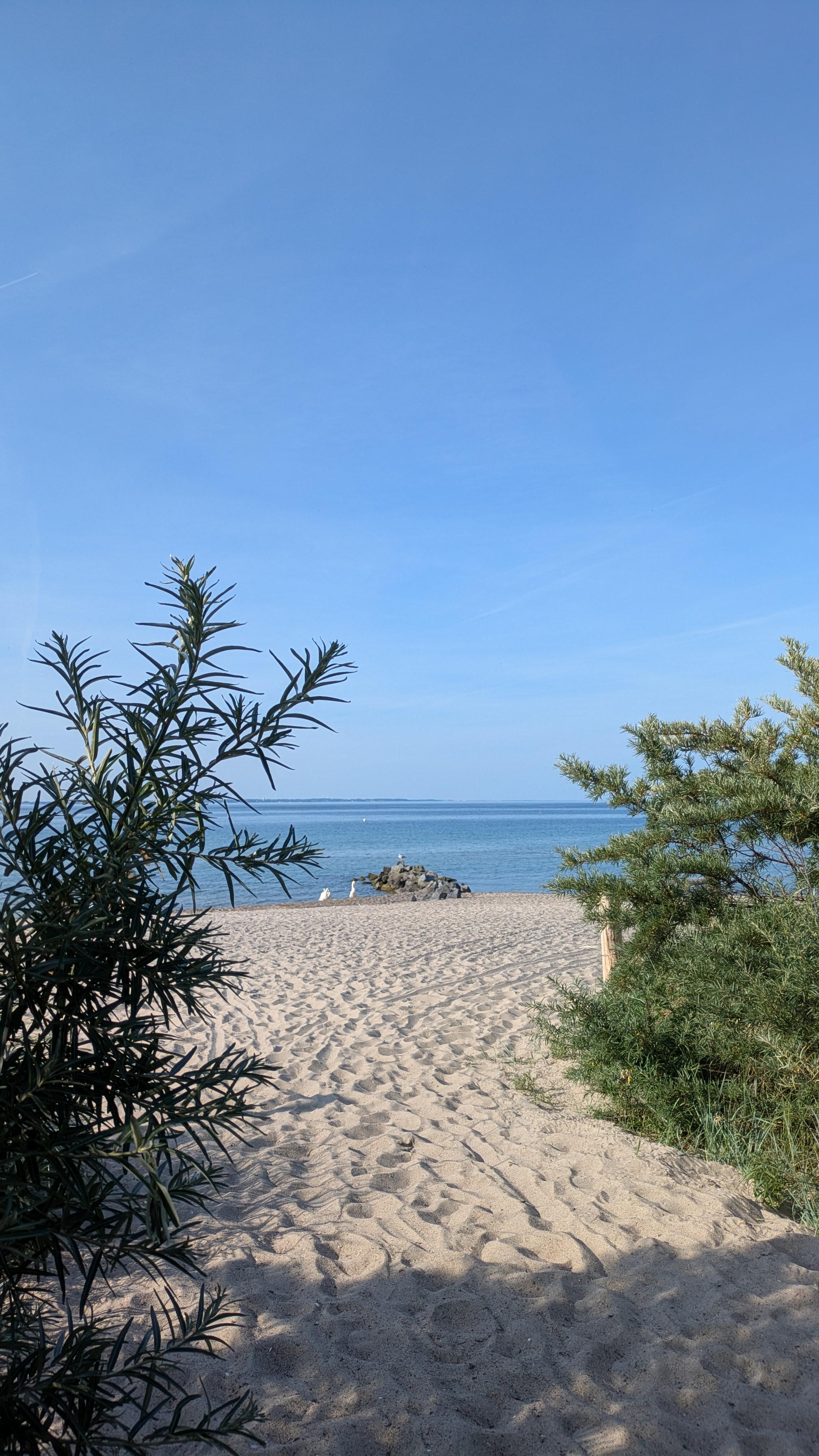 Zugang zum Strand 