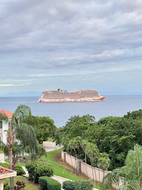 View from the balcony.