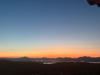 Sunset over Olbia