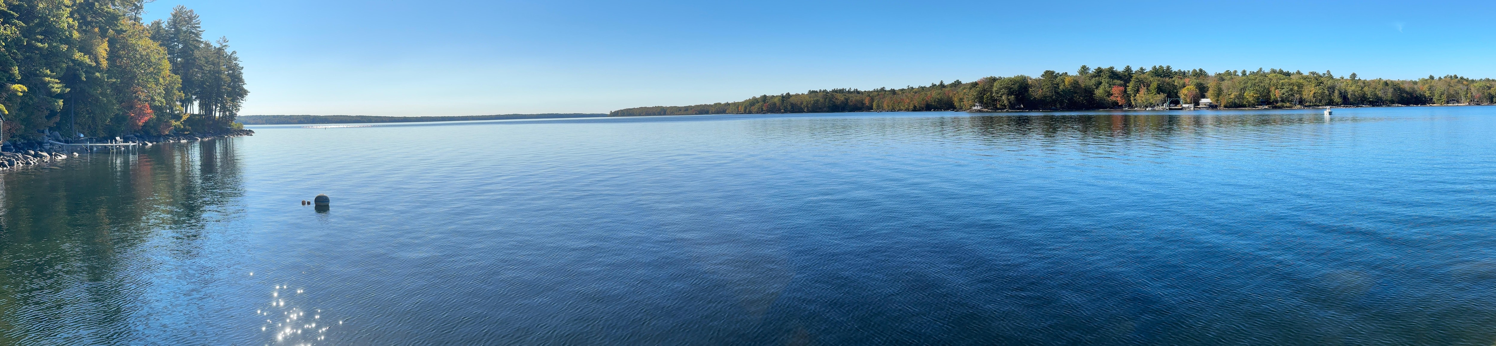 Frye Island view from the deck.