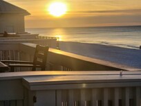 Sunrise view from balcony on 2nd floor