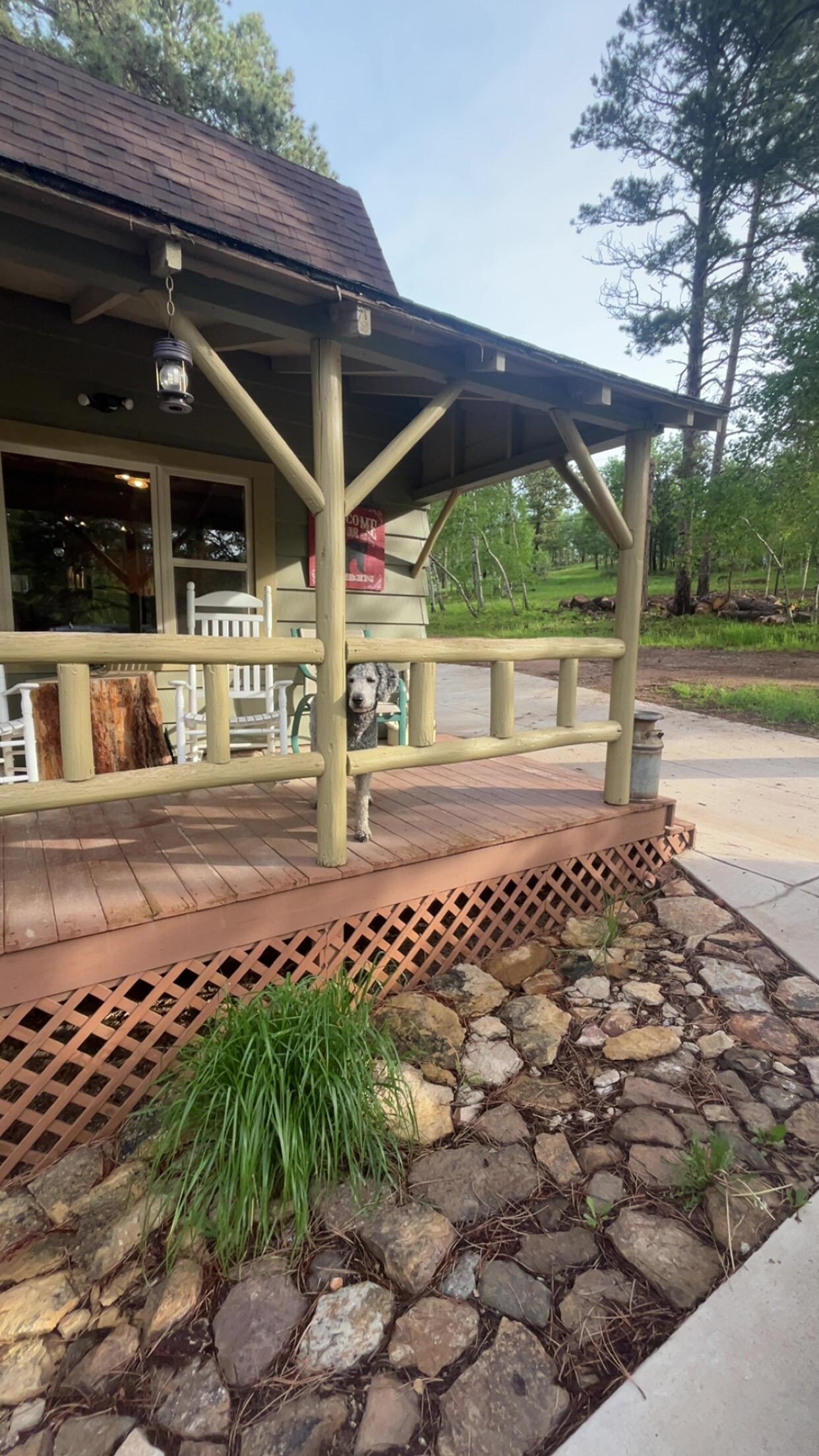 We loved the front porch! 