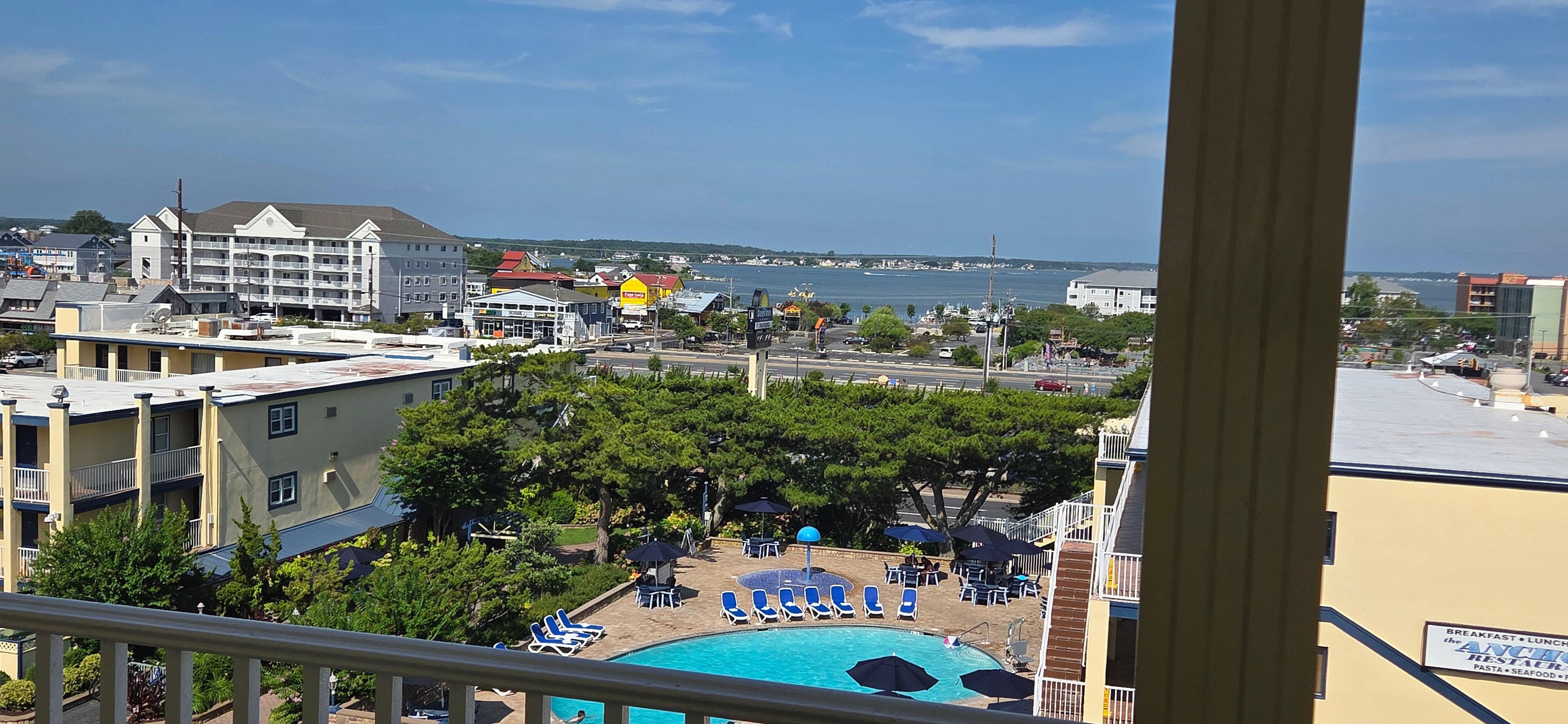 Bay side from front balcony