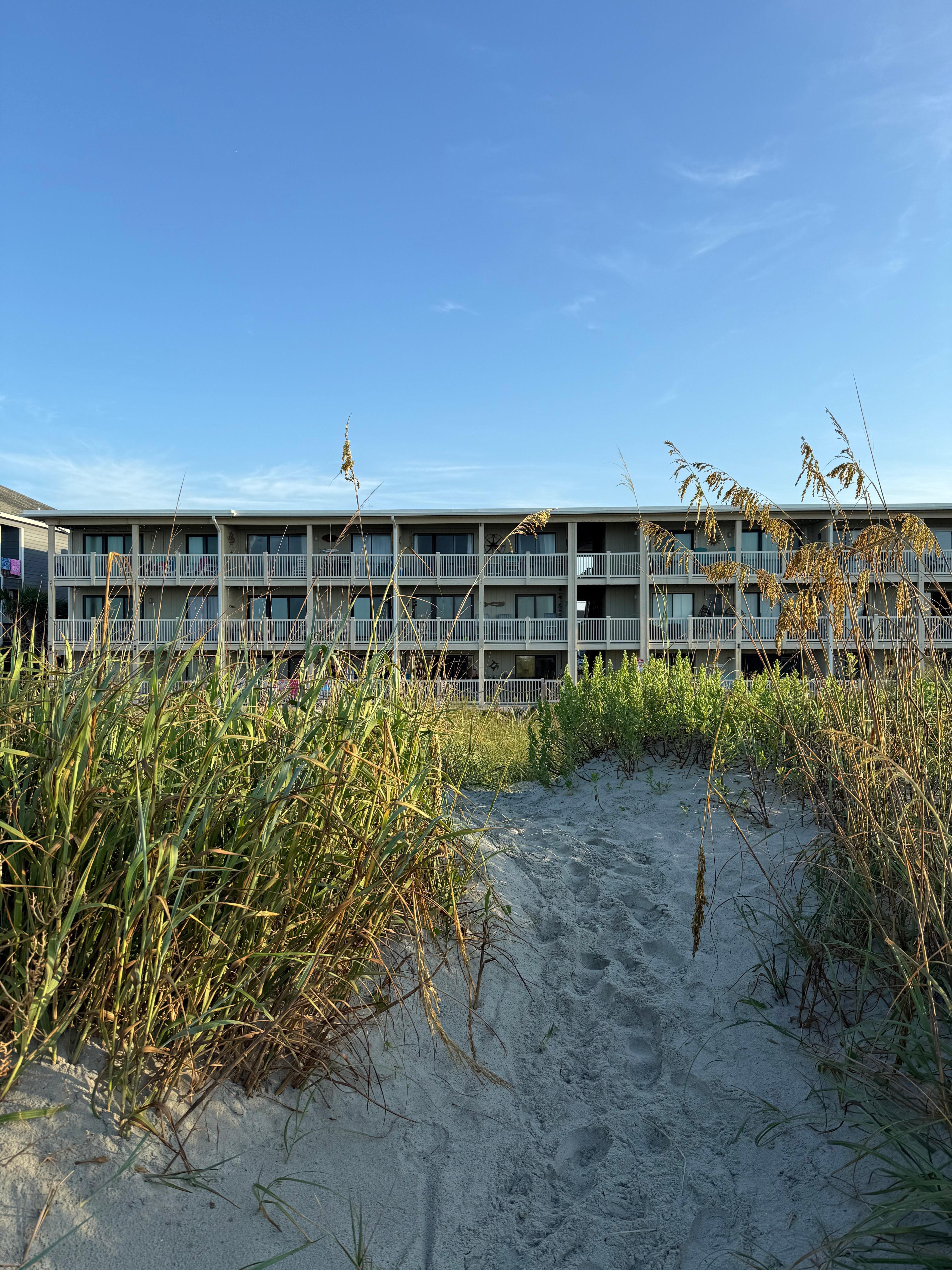 Quick walk back to the condo 