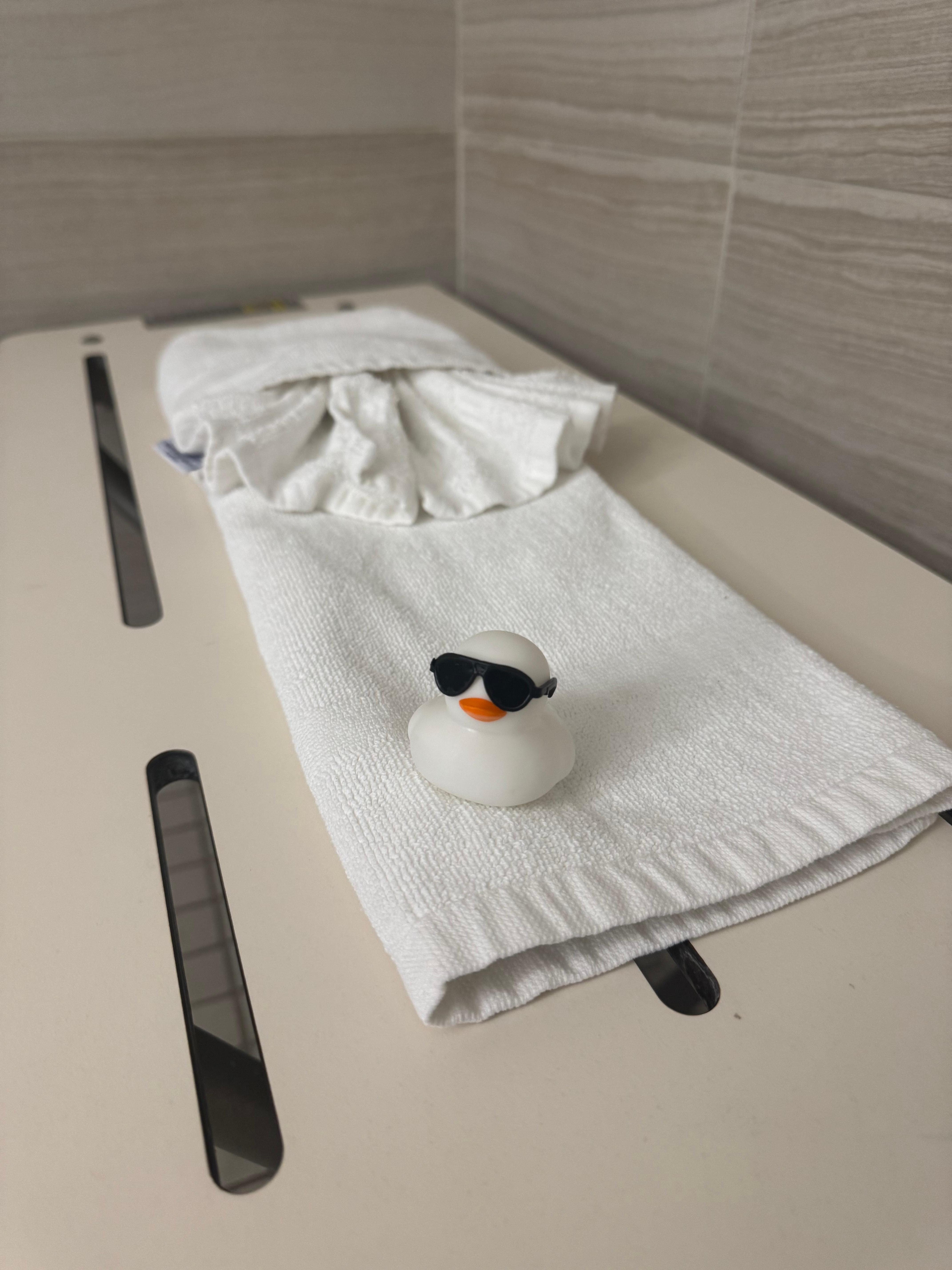 So cute that they did this, but I forgot to take it with me. 😩