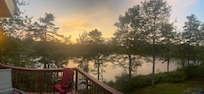 View from
The deck