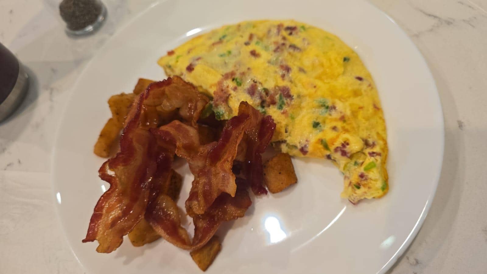 Muy basto el desayuno 