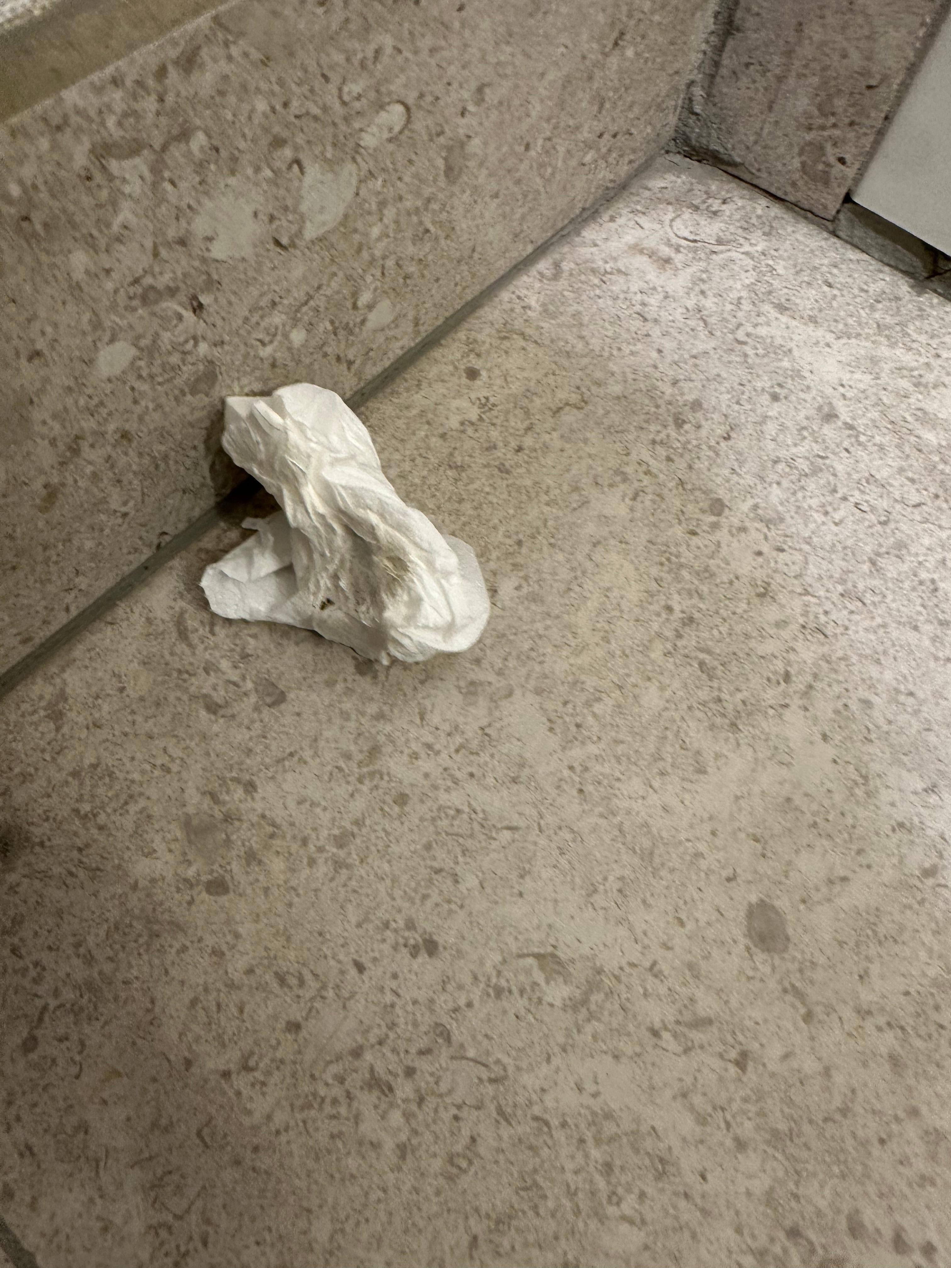 Phil from the room after one swab