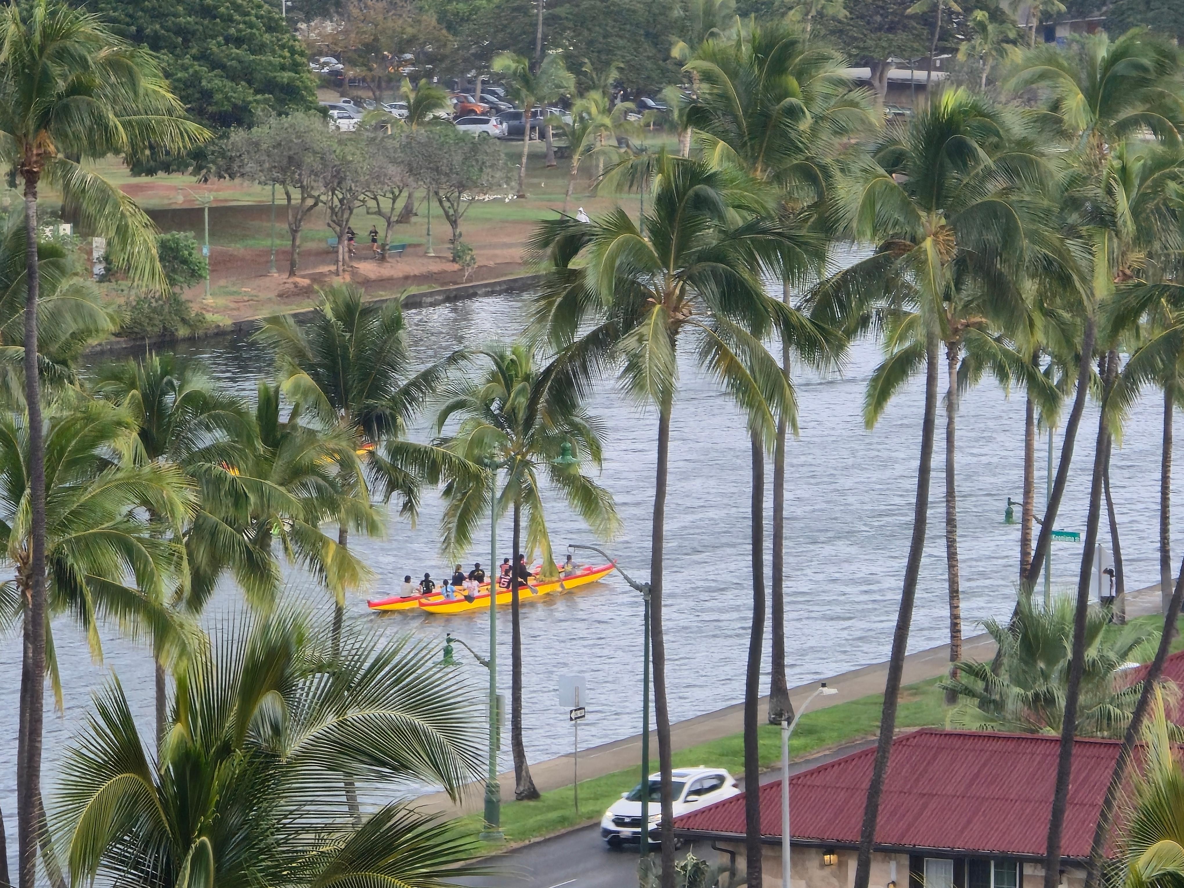 View from outside condo