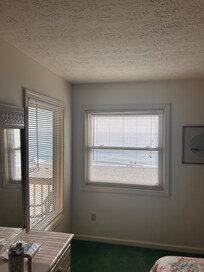 View of the ocean from the master bed room