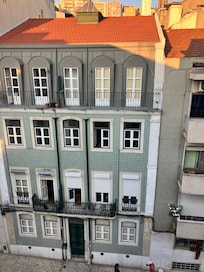 Fin utsikt fra balkong!