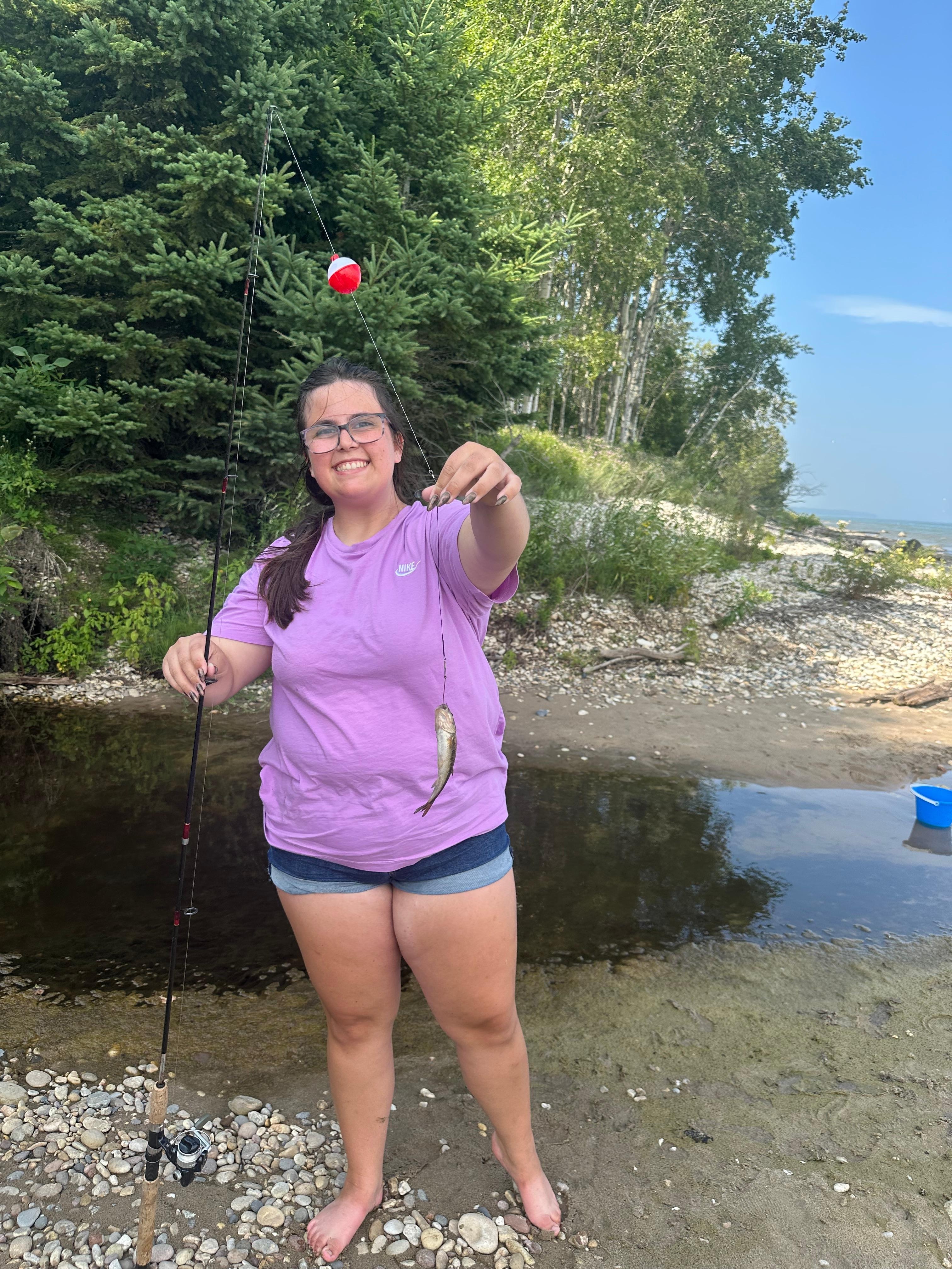 A 20 min walk down the beach, found a little creek. 