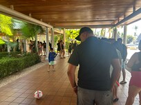 Hour waits for food every time, every meal Then a free for all to try and get food