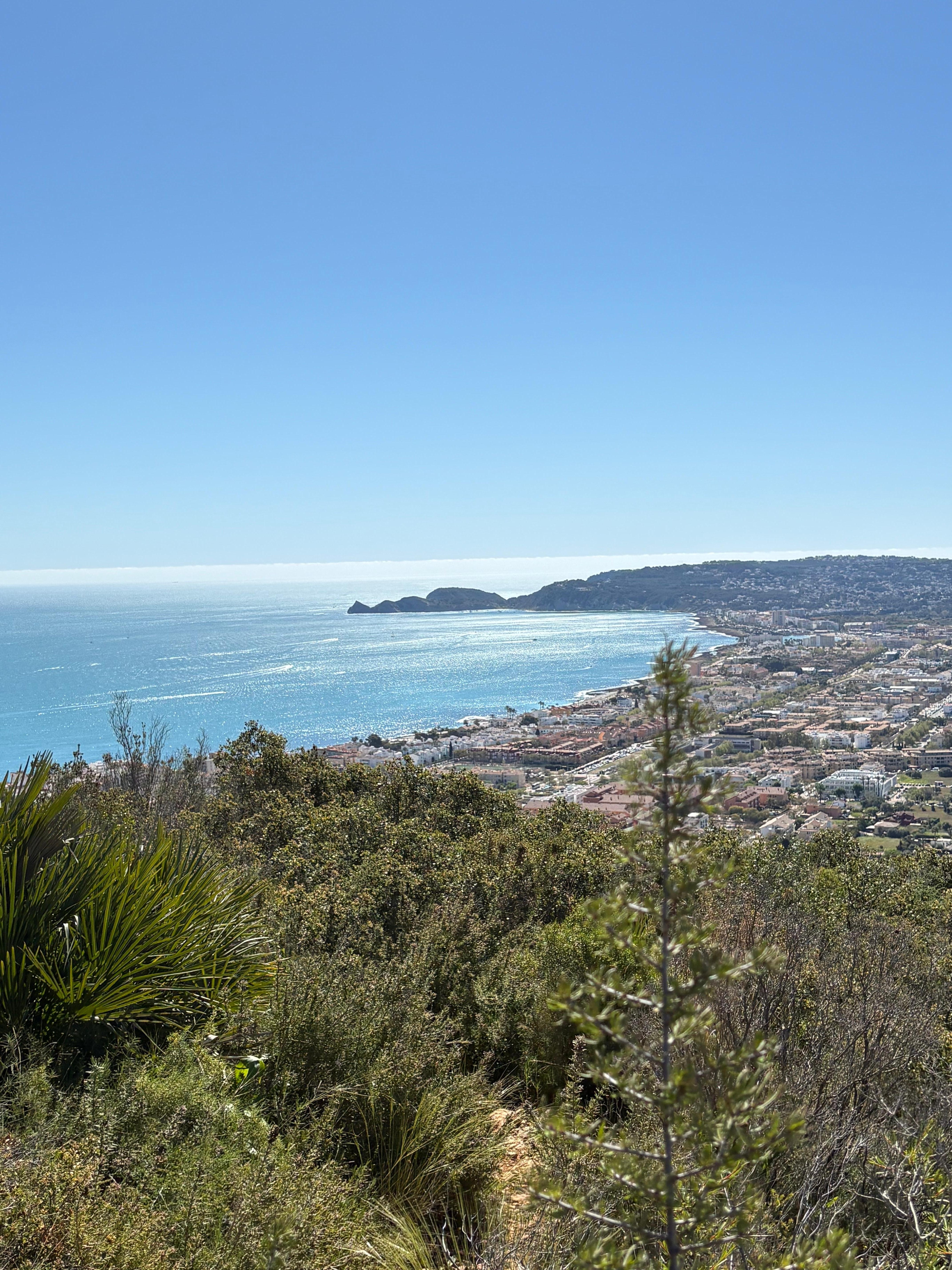 View from nearby Les Molins