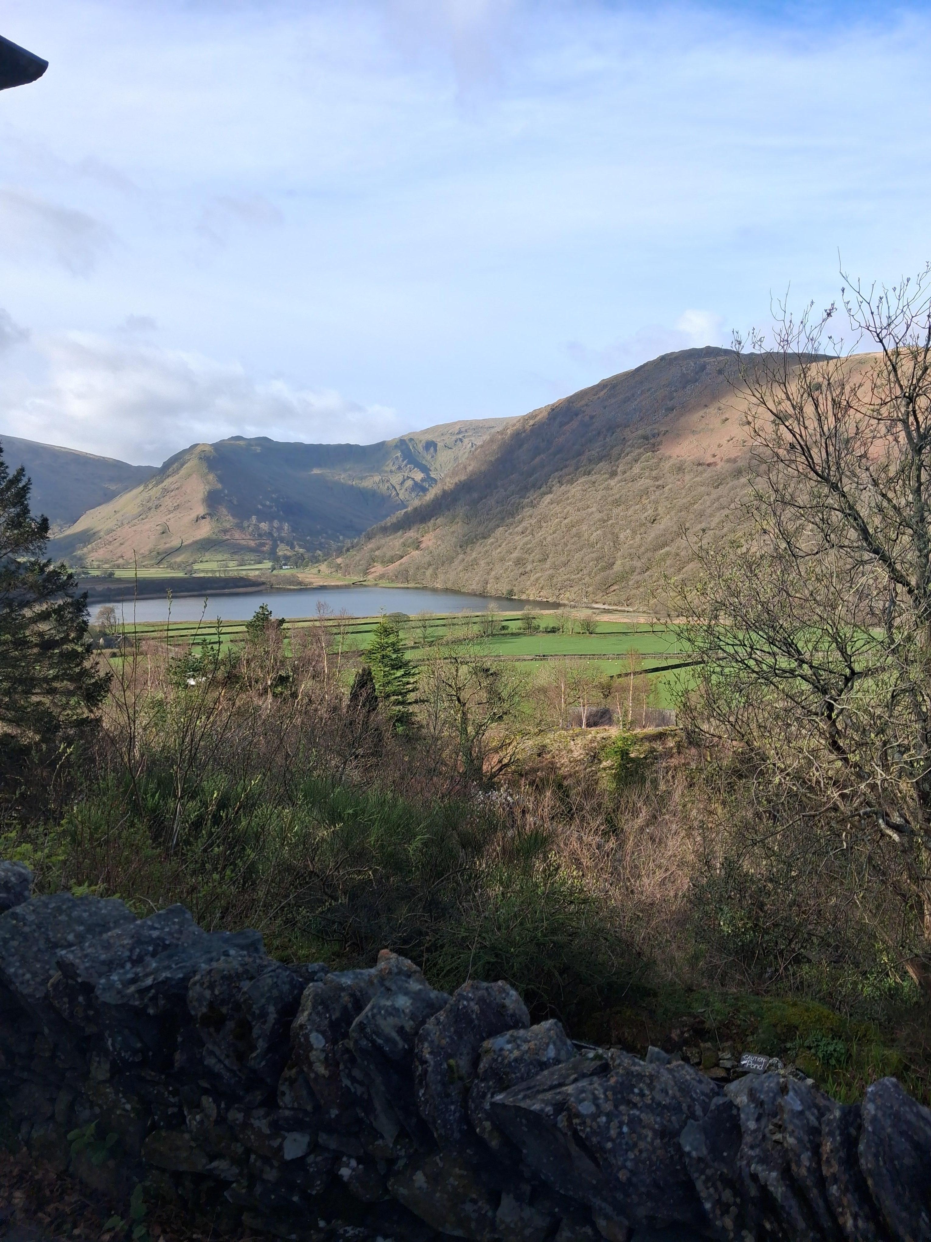 Looking down to Ullswater