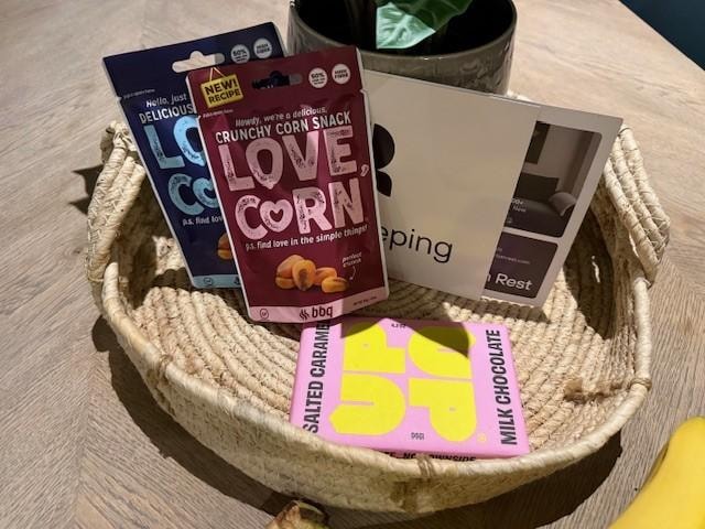 Complimentary snacks